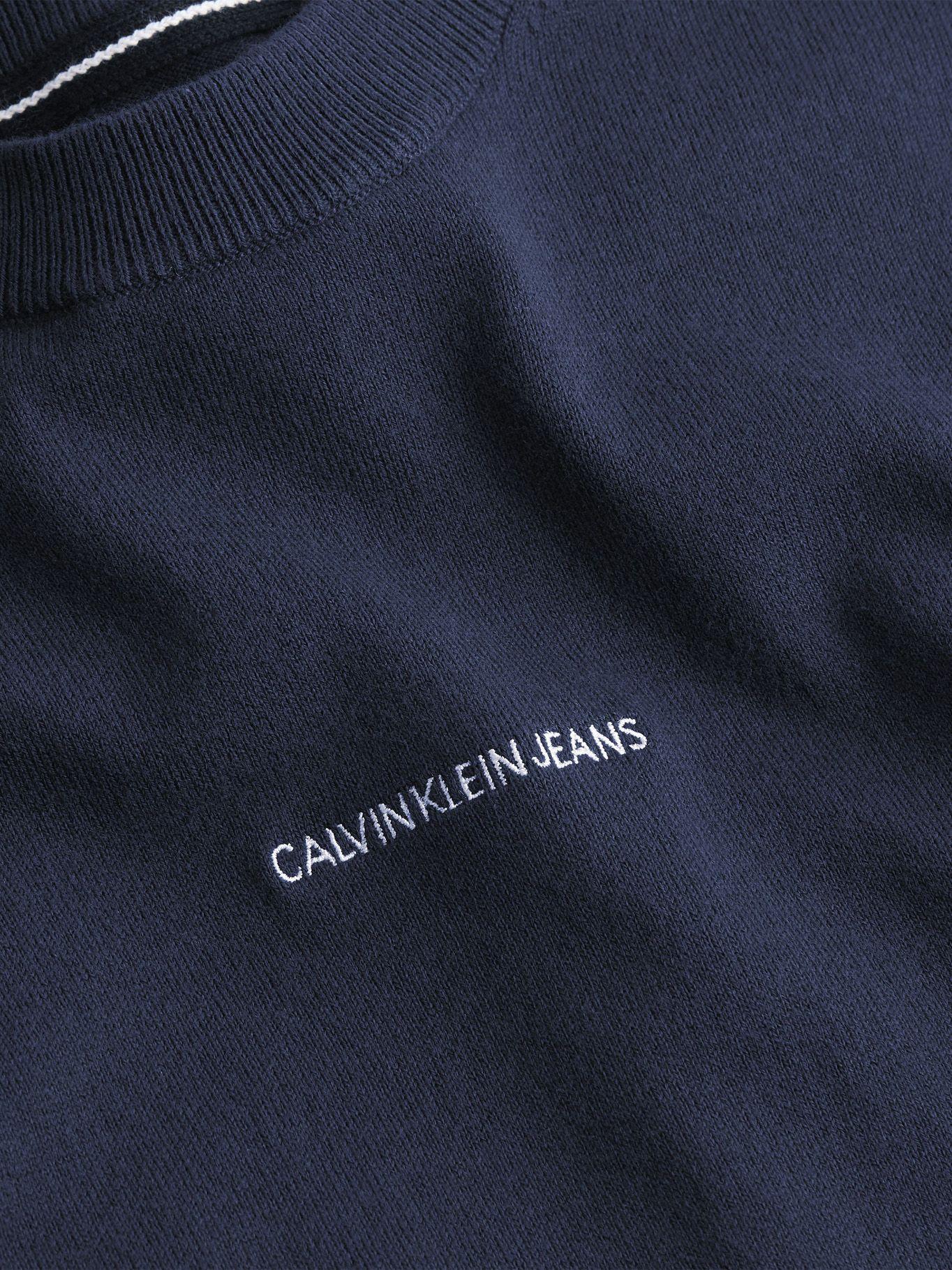 Suéter Essential Crew Neck Azul Calvin Klein-1