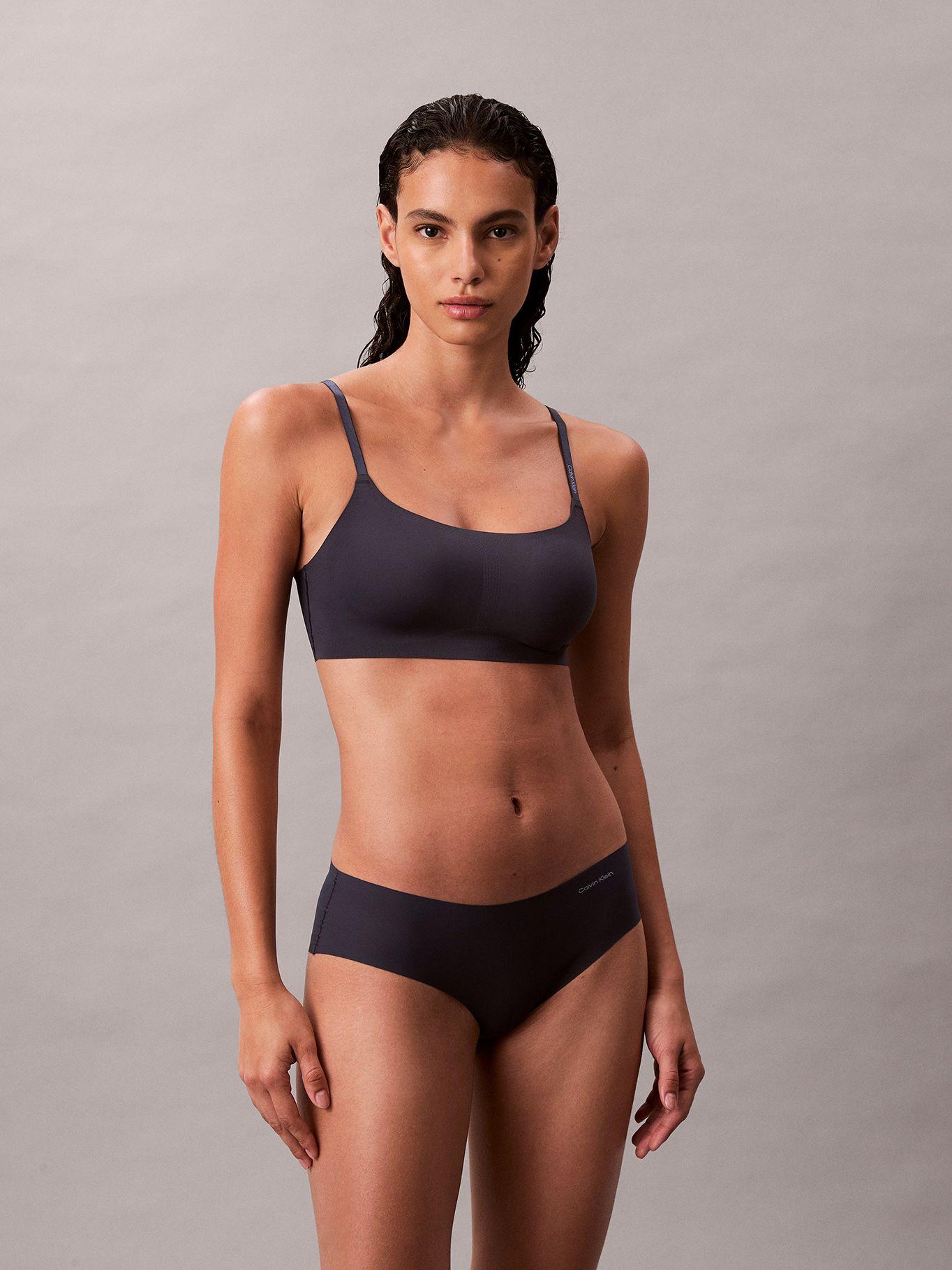 Bralette Lined Invisible Comfort Azul Calvin Klein-0