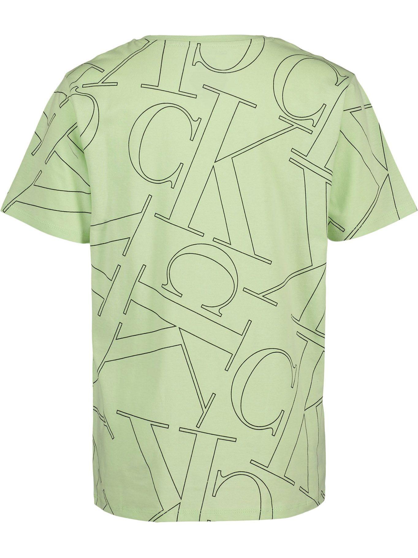 Polera Shuffle Print Verde Calvin Klein-1