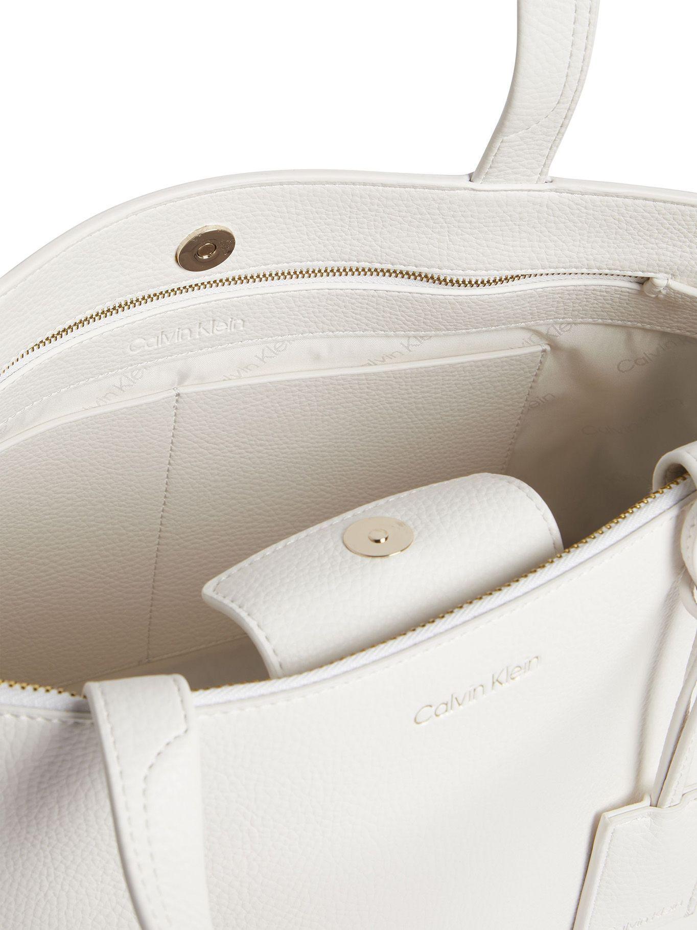 Cartera Shopper Ck Set Blanco Calvin Klein-2