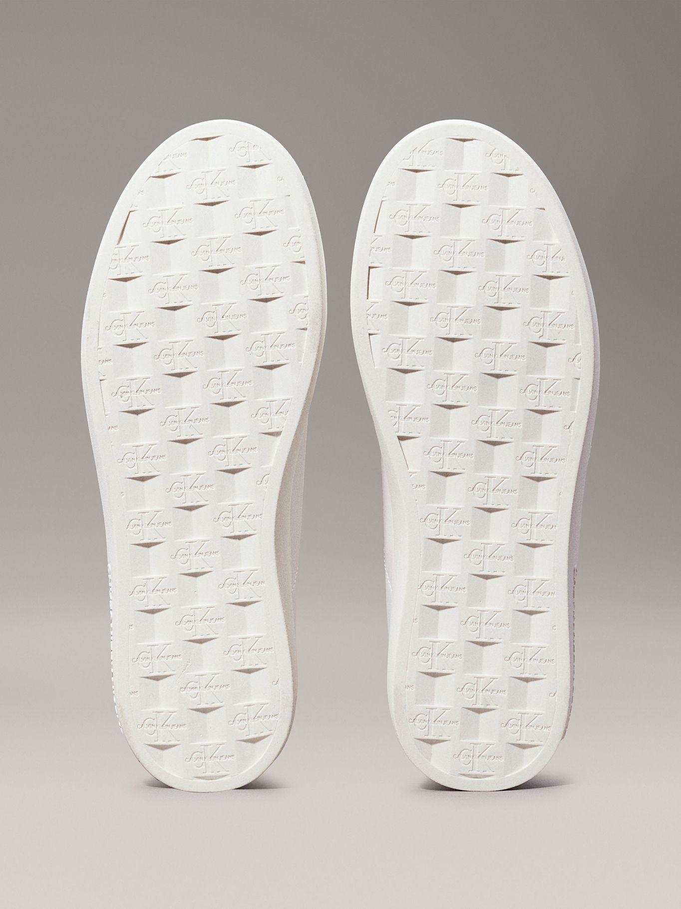 Zapatillas Cuero Classic Cupsole Blanco 0K6 Calvin Klein-3