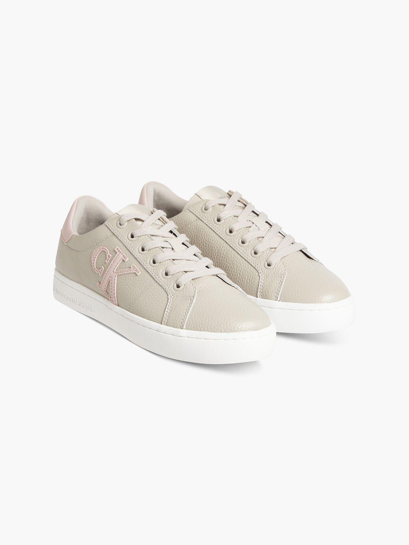 Zapatilla Classic Cupsole Laceup Beige Calvin Klein-0