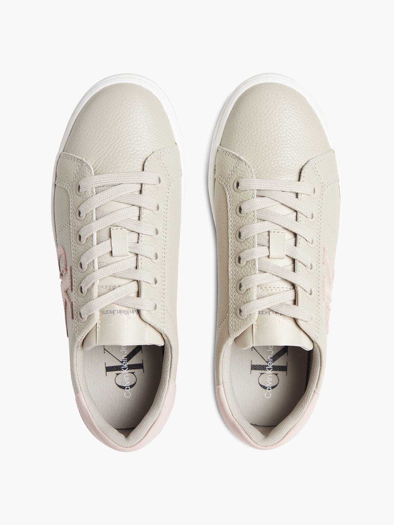 Zapatilla Classic Cupsole Laceup Beige Calvin Klein-2