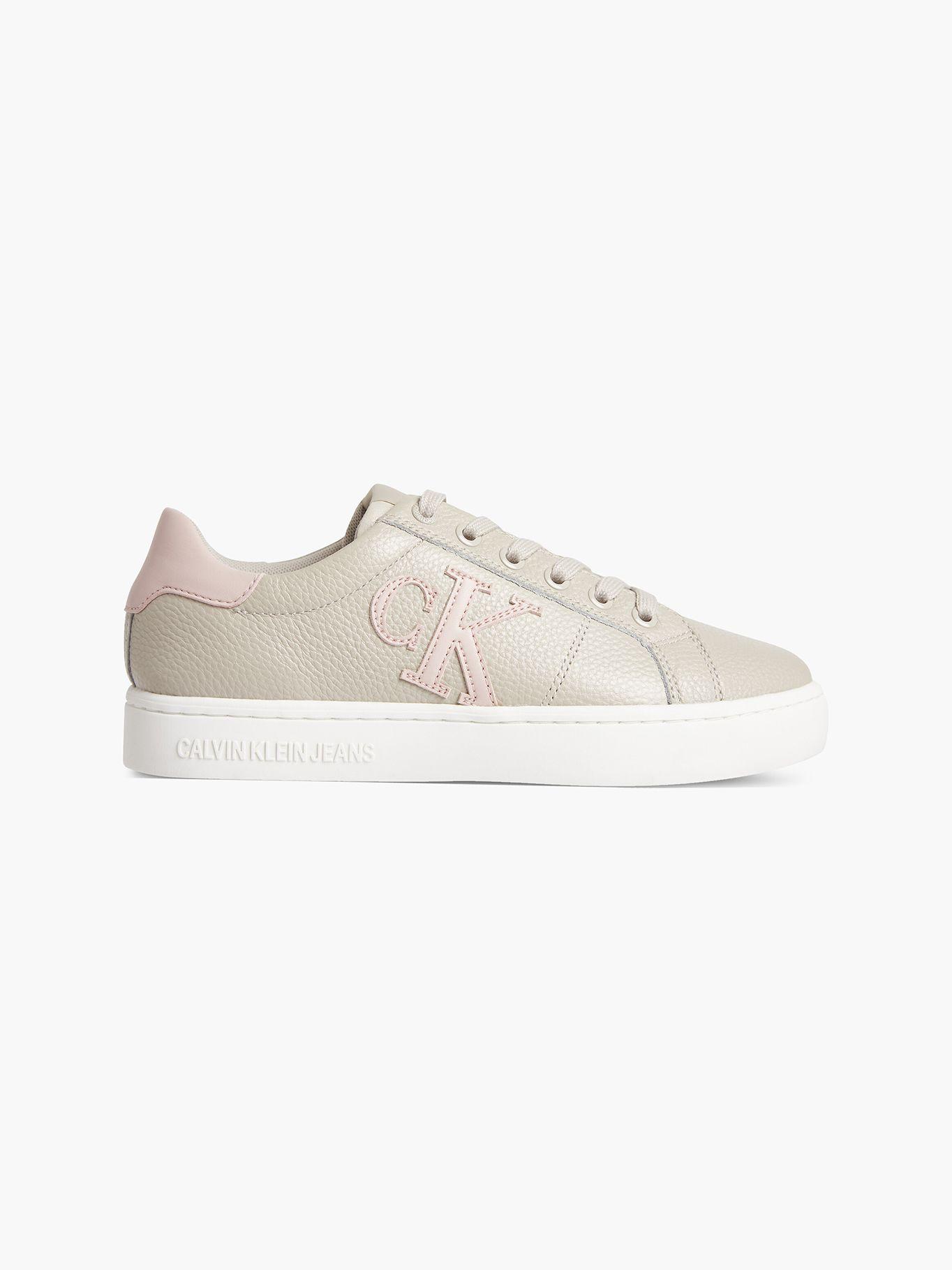 Zapatilla Classic Cupsole Laceup Beige Calvin Klein-4