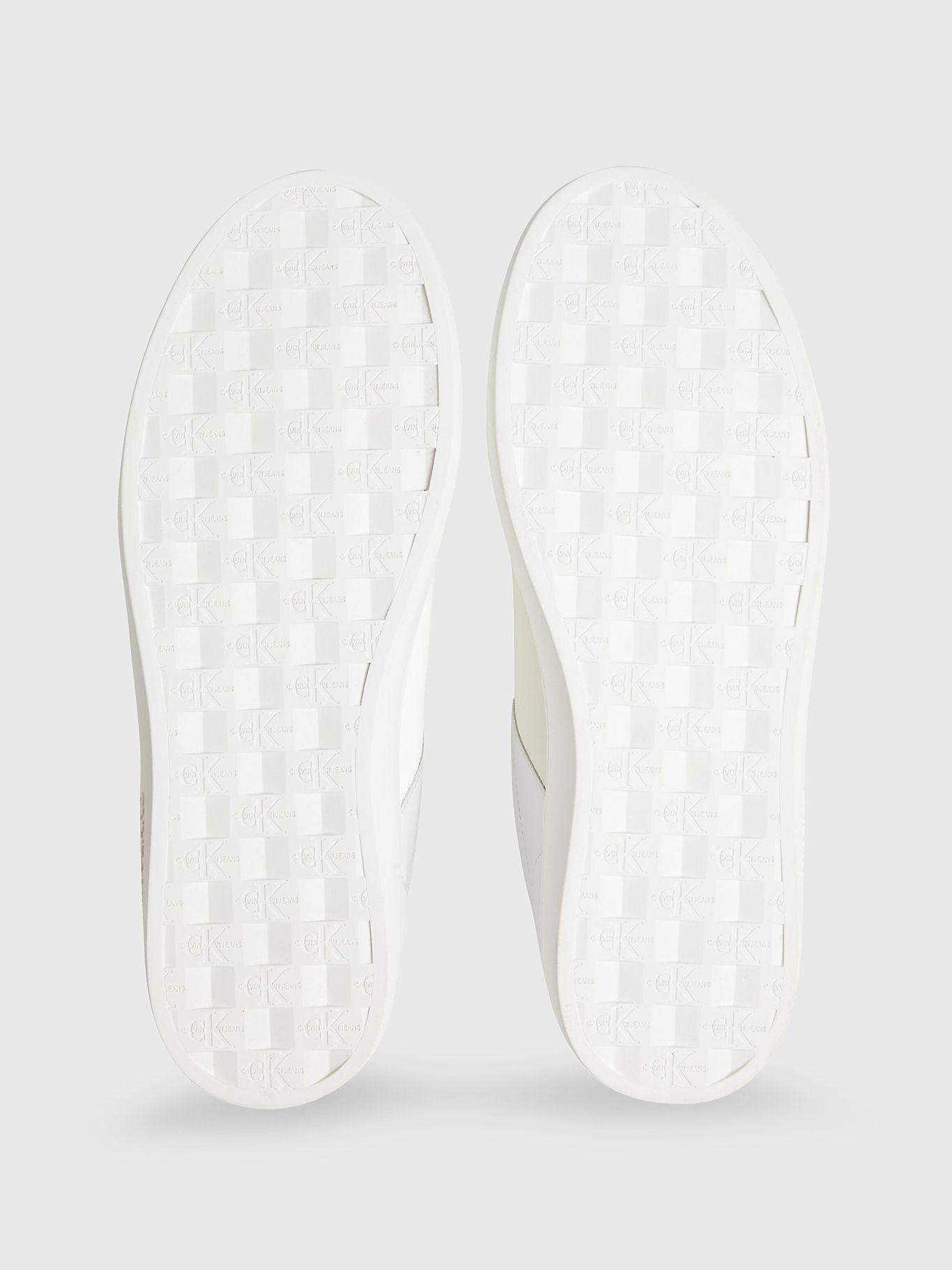 Zapatilla Classic Cupsole Lth-Ny Blanco Calvin Klein-3