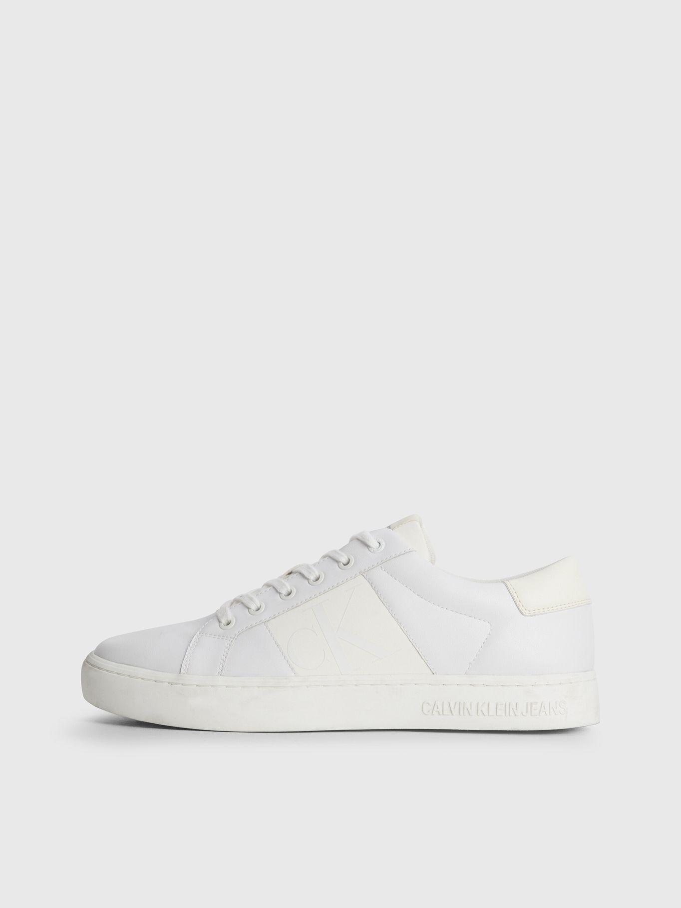 Zapatilla Classic Cupsole Lth-Ny Blanco Calvin Klein-5