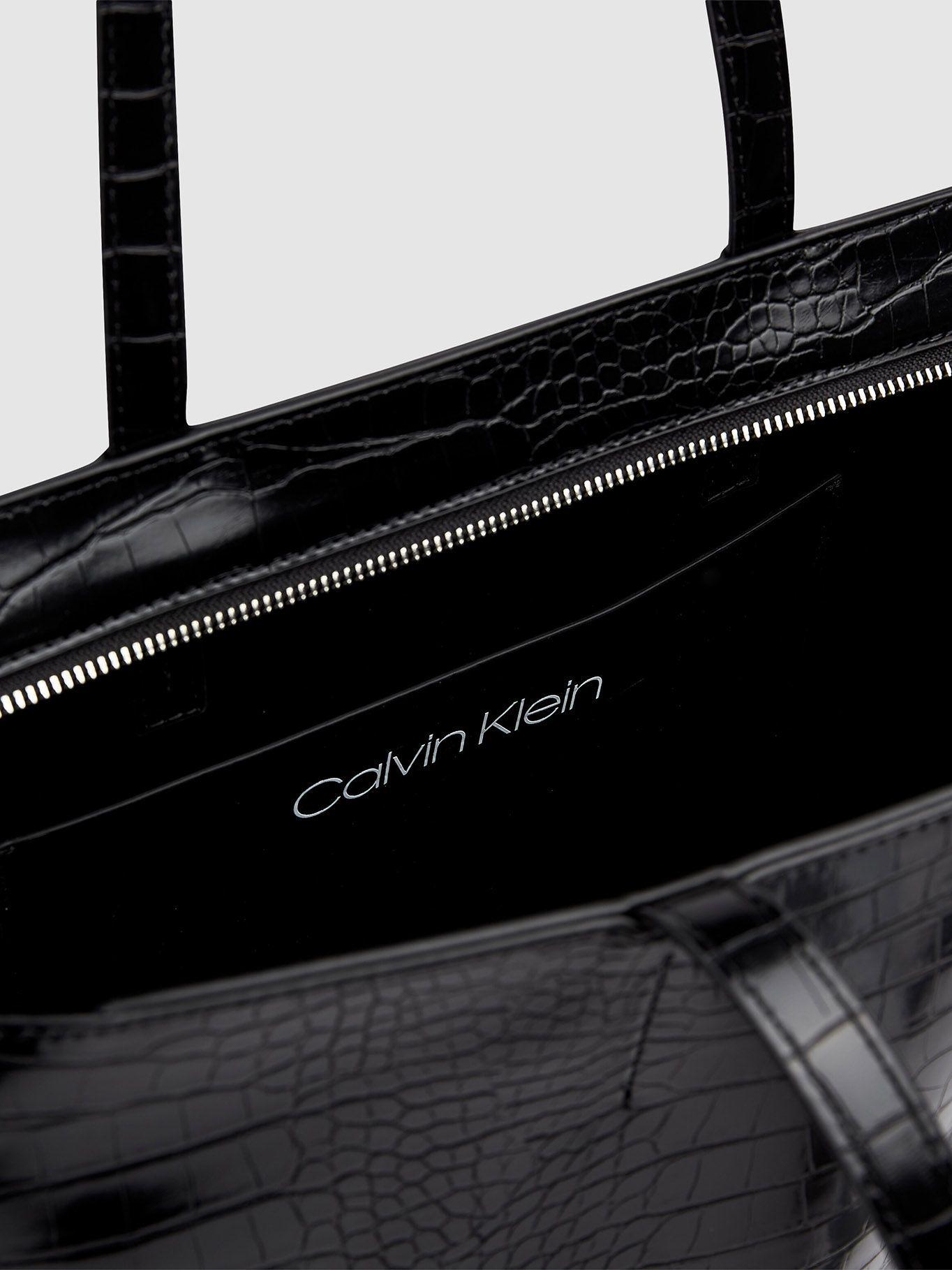 Cartera Shopper Ck Must Negro Calvin Klein-2