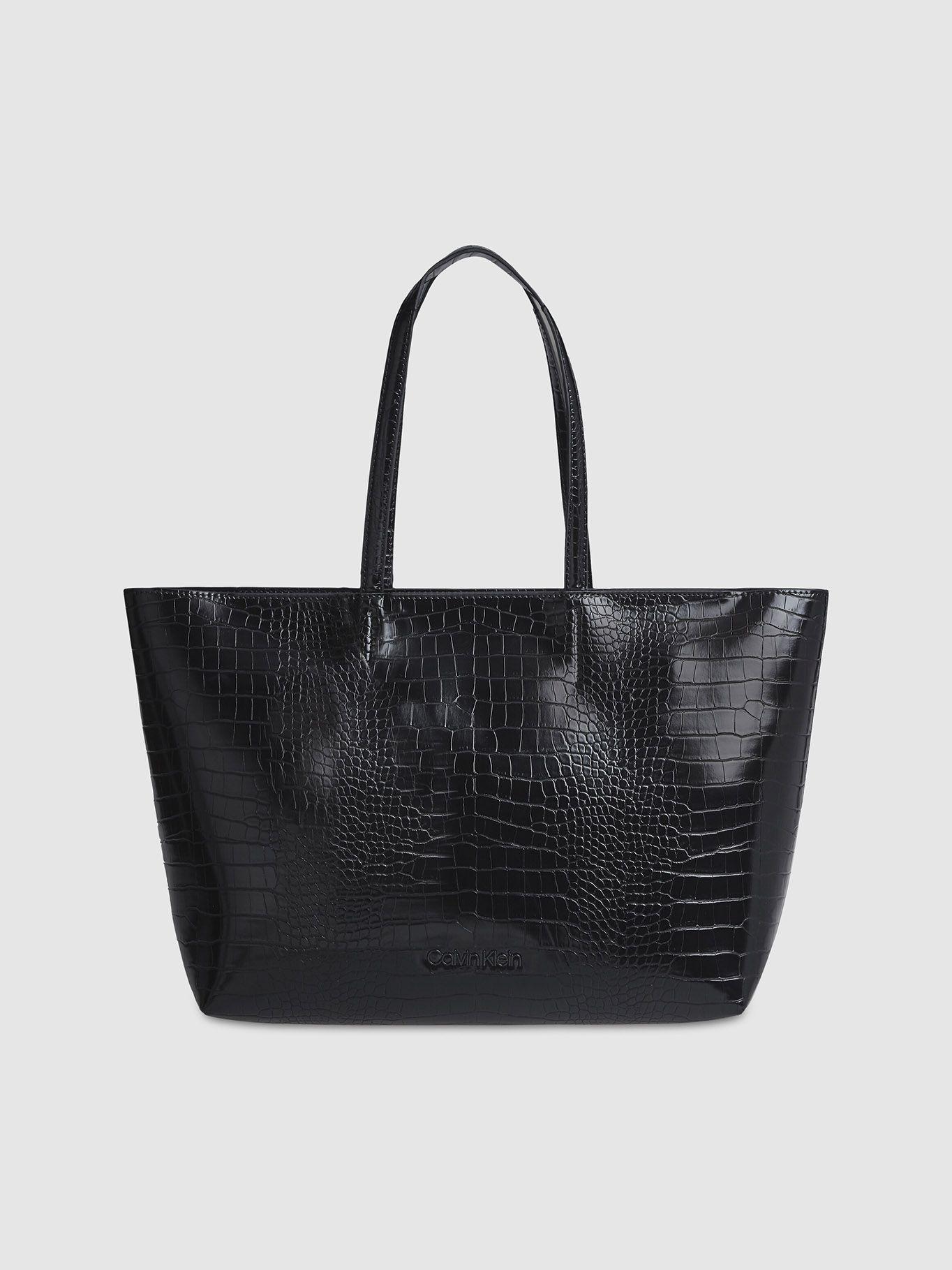 Cartera Shopper Ck Must Negro Calvin Klein-0