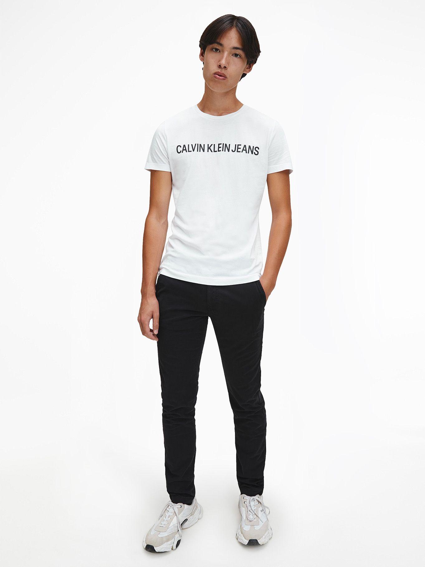 Polera Core Insttutional Blanco Calvin Klein-1