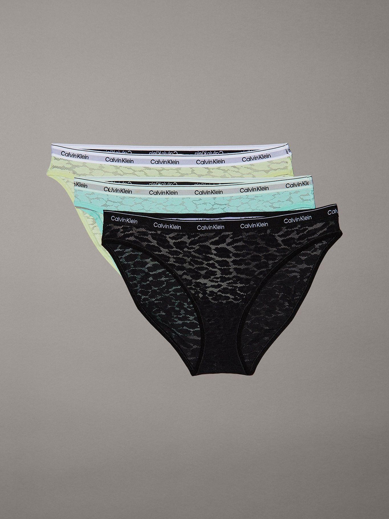 Pack 3 Calzon Icon Lace Bikini Multicolor Calvin Klein-0