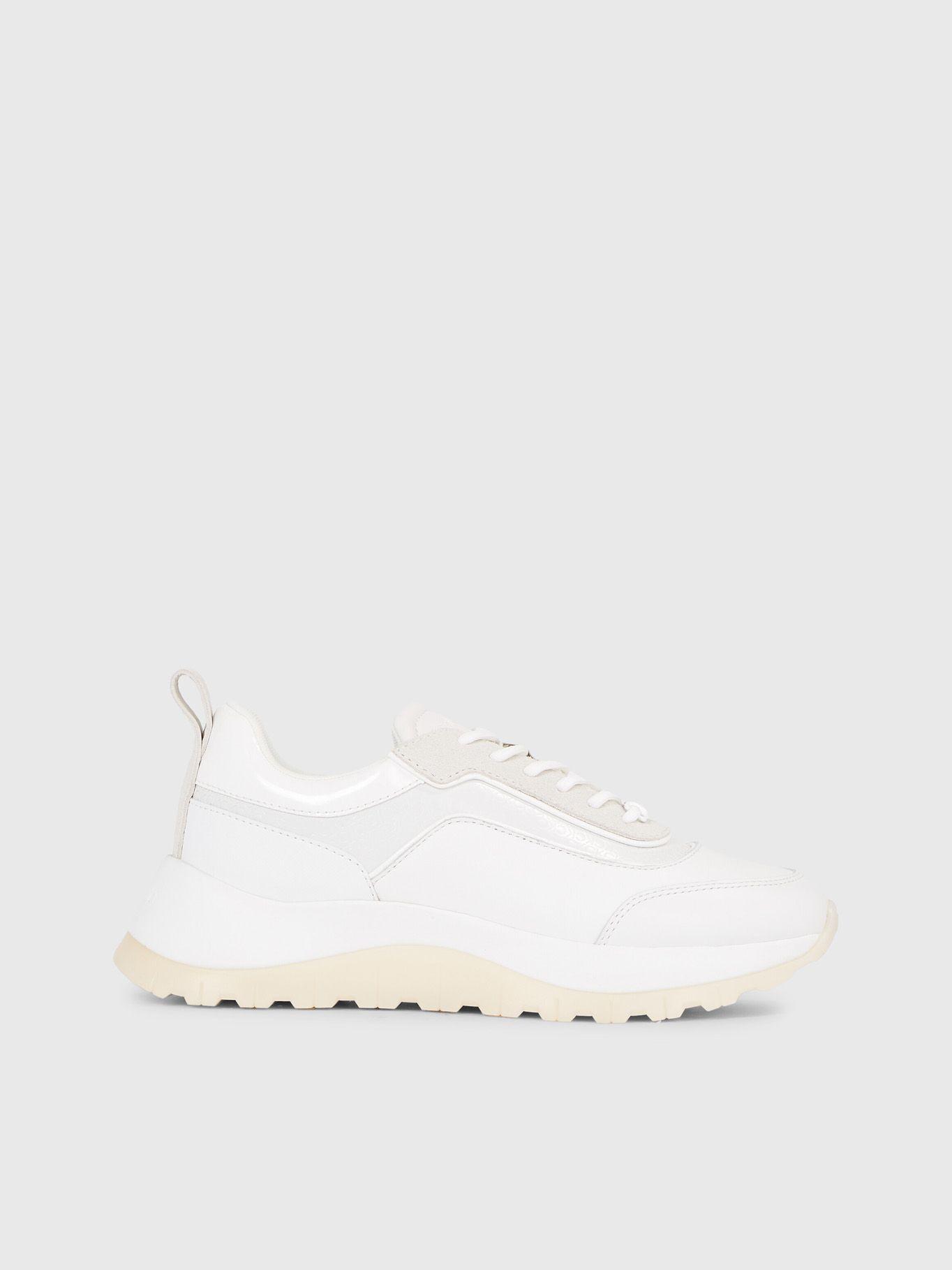 Zapatilla Runner Lace Up Blanco Calvin Klein-4