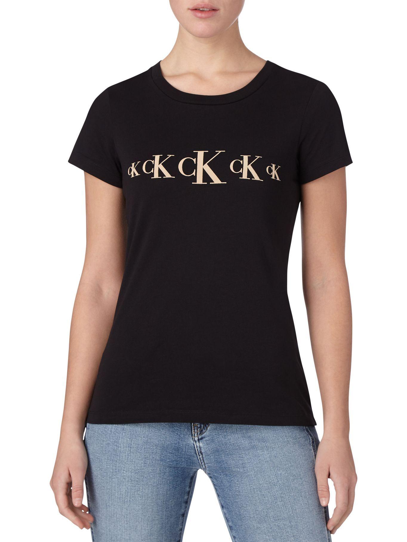 Polera Ck Eco Slim  Negro Calvin Klein-0