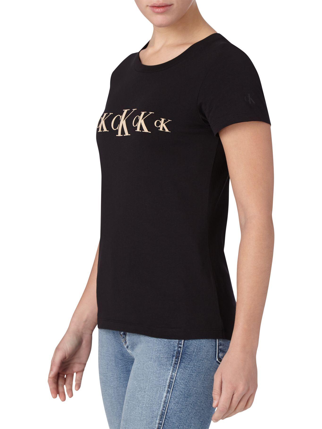 Polera Ck Eco Slim  Negro Calvin Klein-2