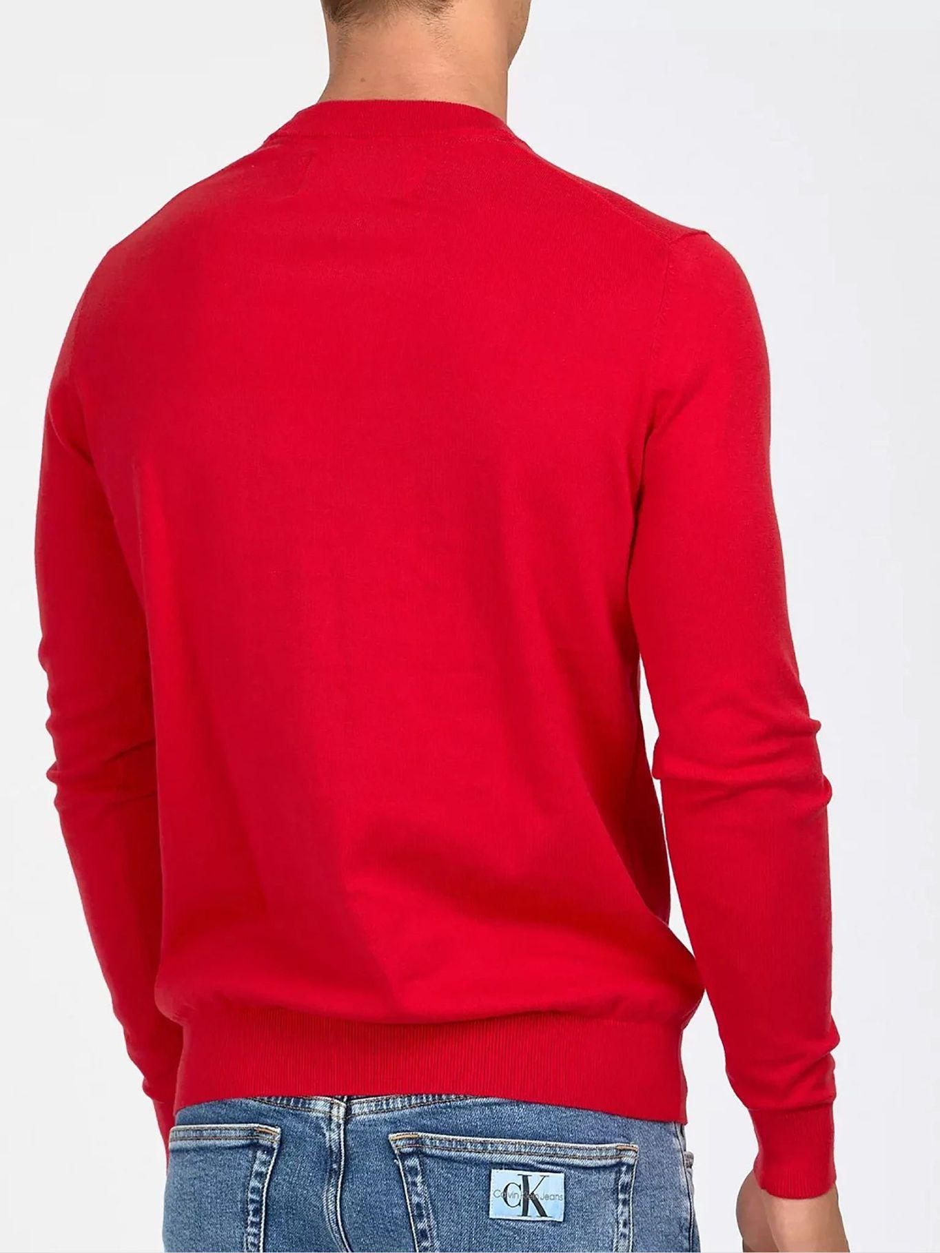 Suéter Stacked Logo Rojo Calvin Klein-2