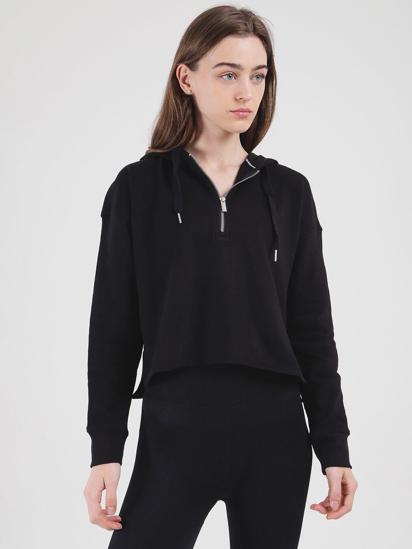 Hoodie Pullover Negro Calvin Klein-0
