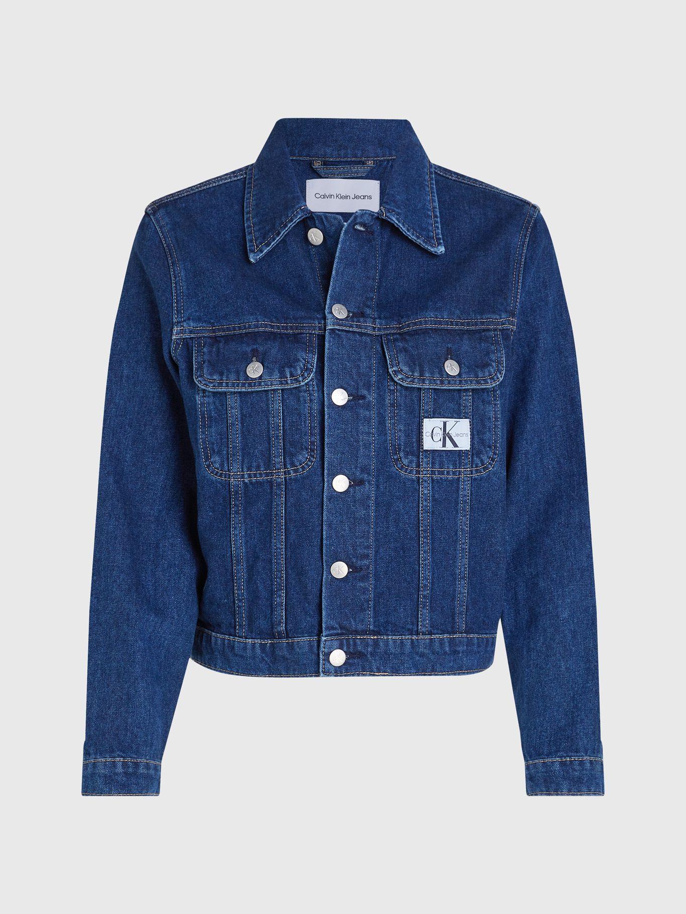 Chaqueta Denim Mujer 90S Azul Calvin Klein-4