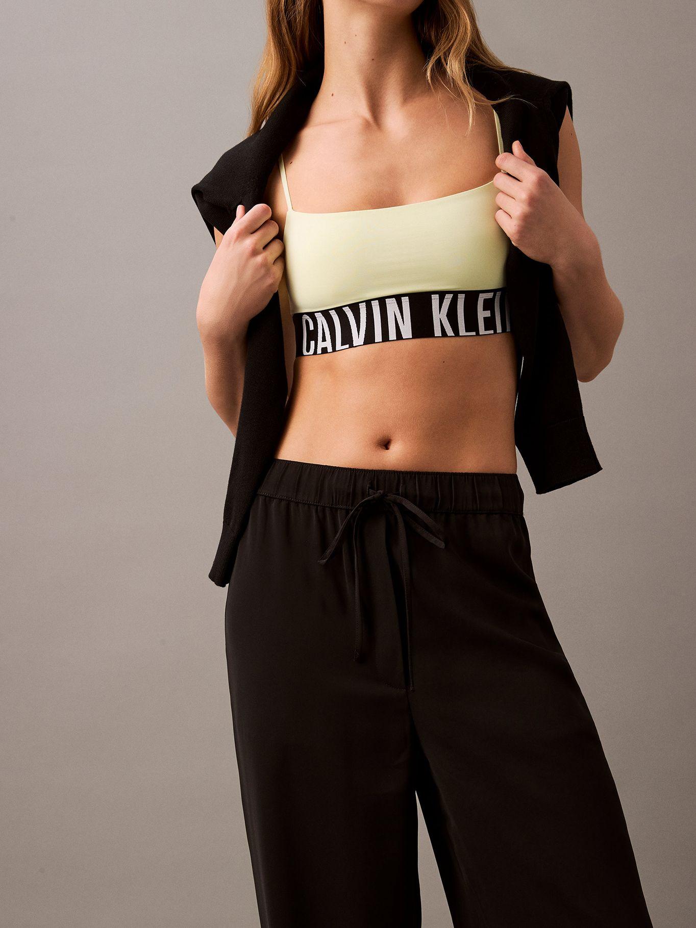 Pantalón Fluido Tipo Pull-On Negro Calvin Klein-4