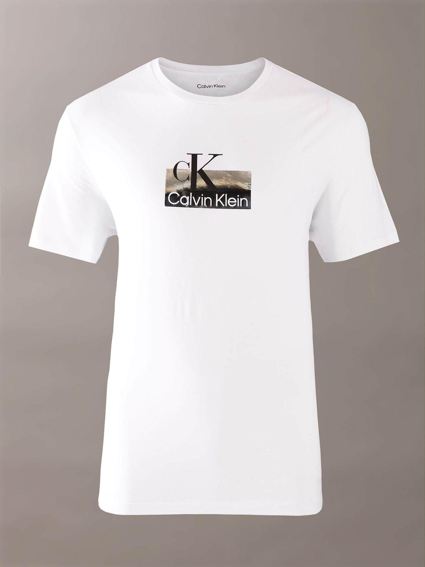 Polera Graphic Box Shine Blanco Calvin Klein-4