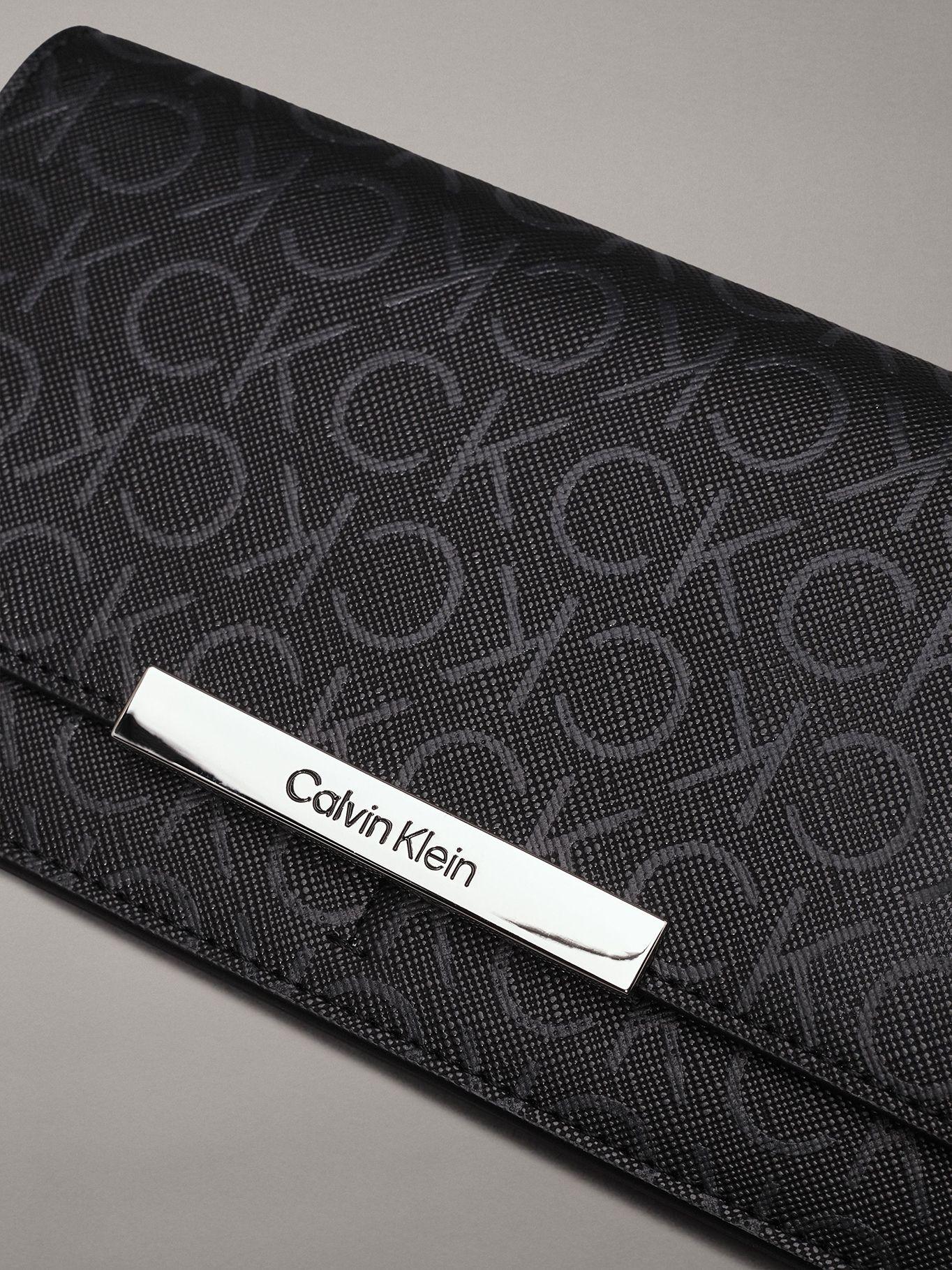 Billetera CK Linear Large Negro Calvin Klein-3