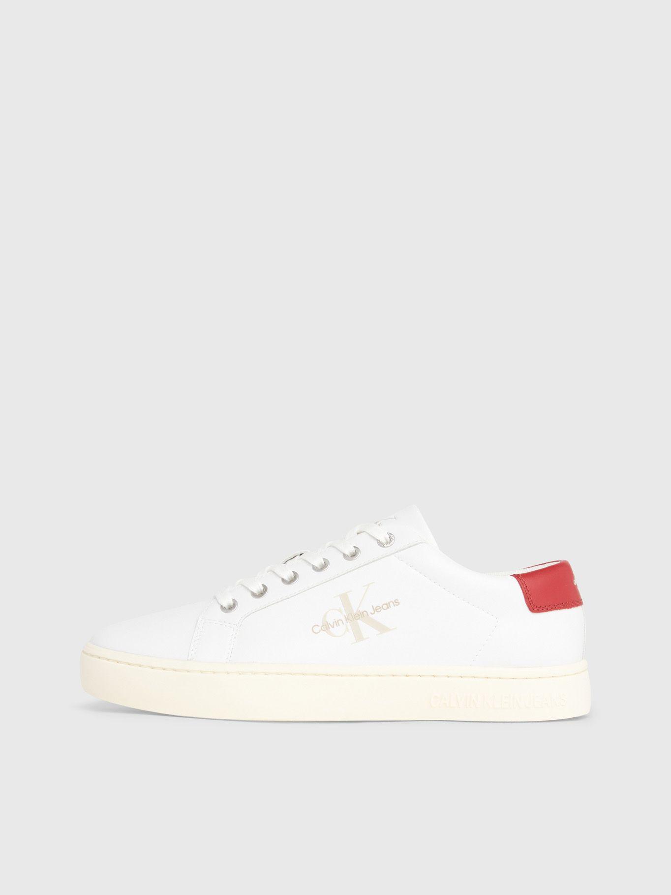 Zapatillas de Cuero Classic Cupsole Blanco Calvin Klein-5
