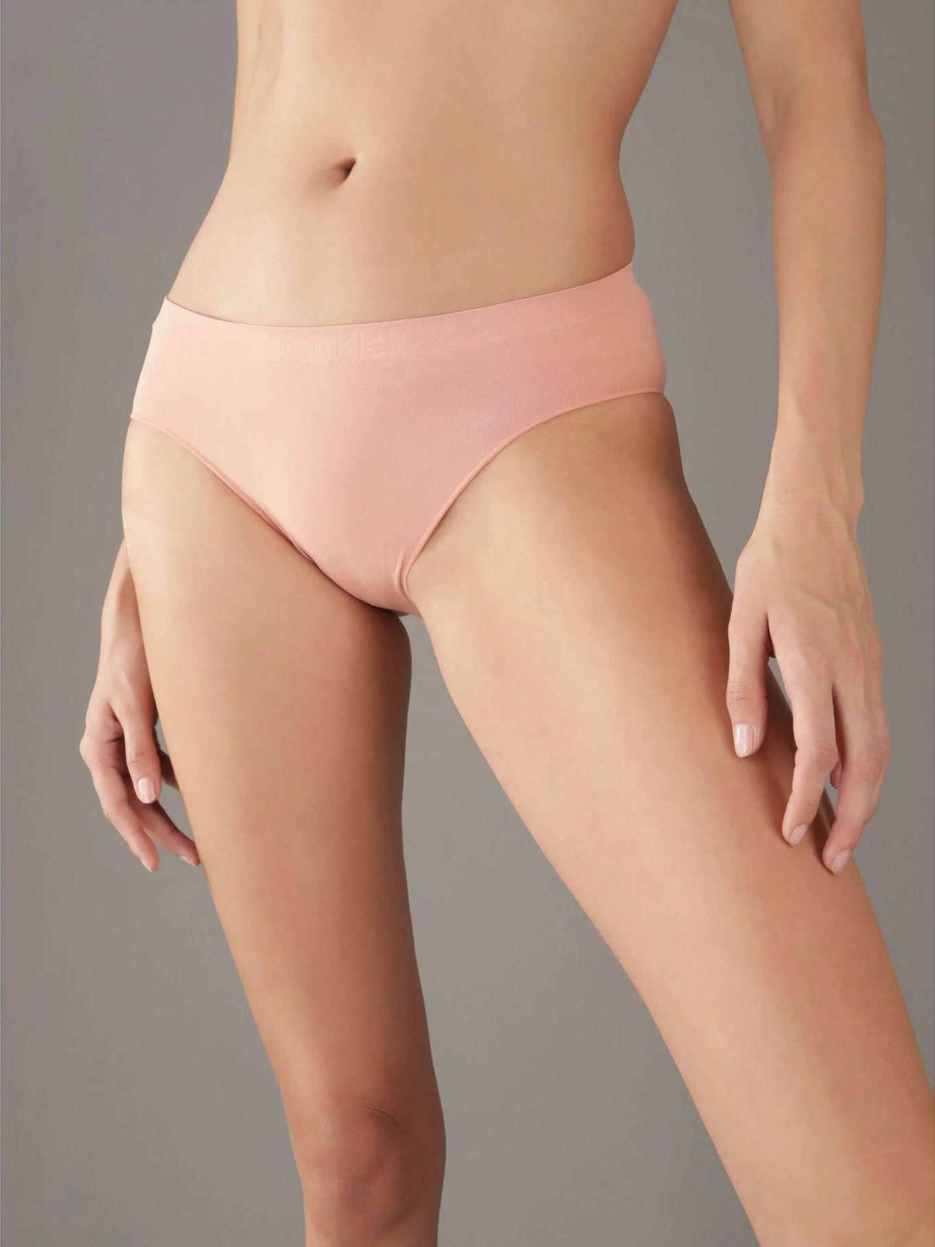 Calzón Bikini Bonded Flex Calvin Klein Rosado-0