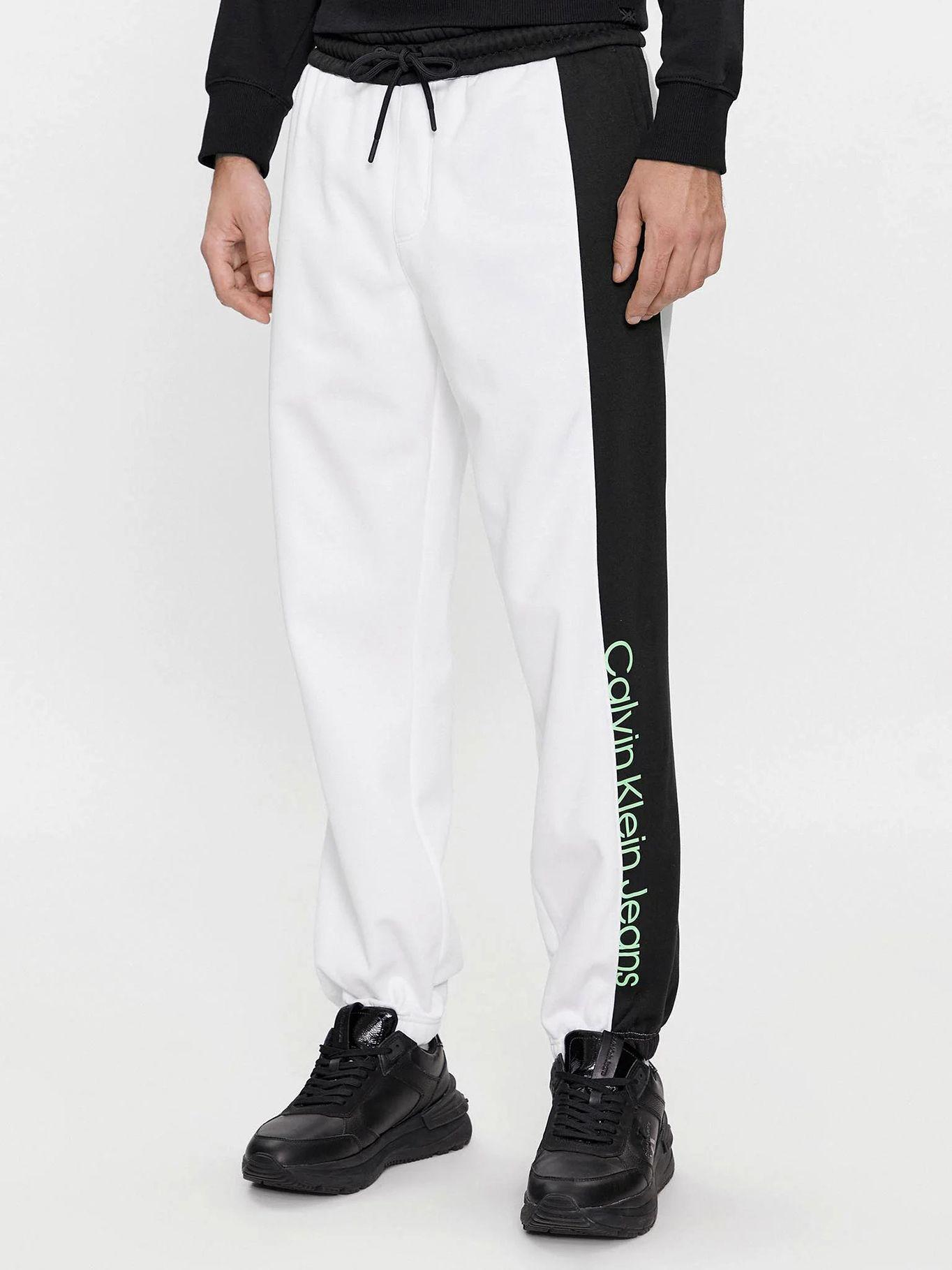 Jogger Institutional Colorblock Blanco Calvin Klein-0