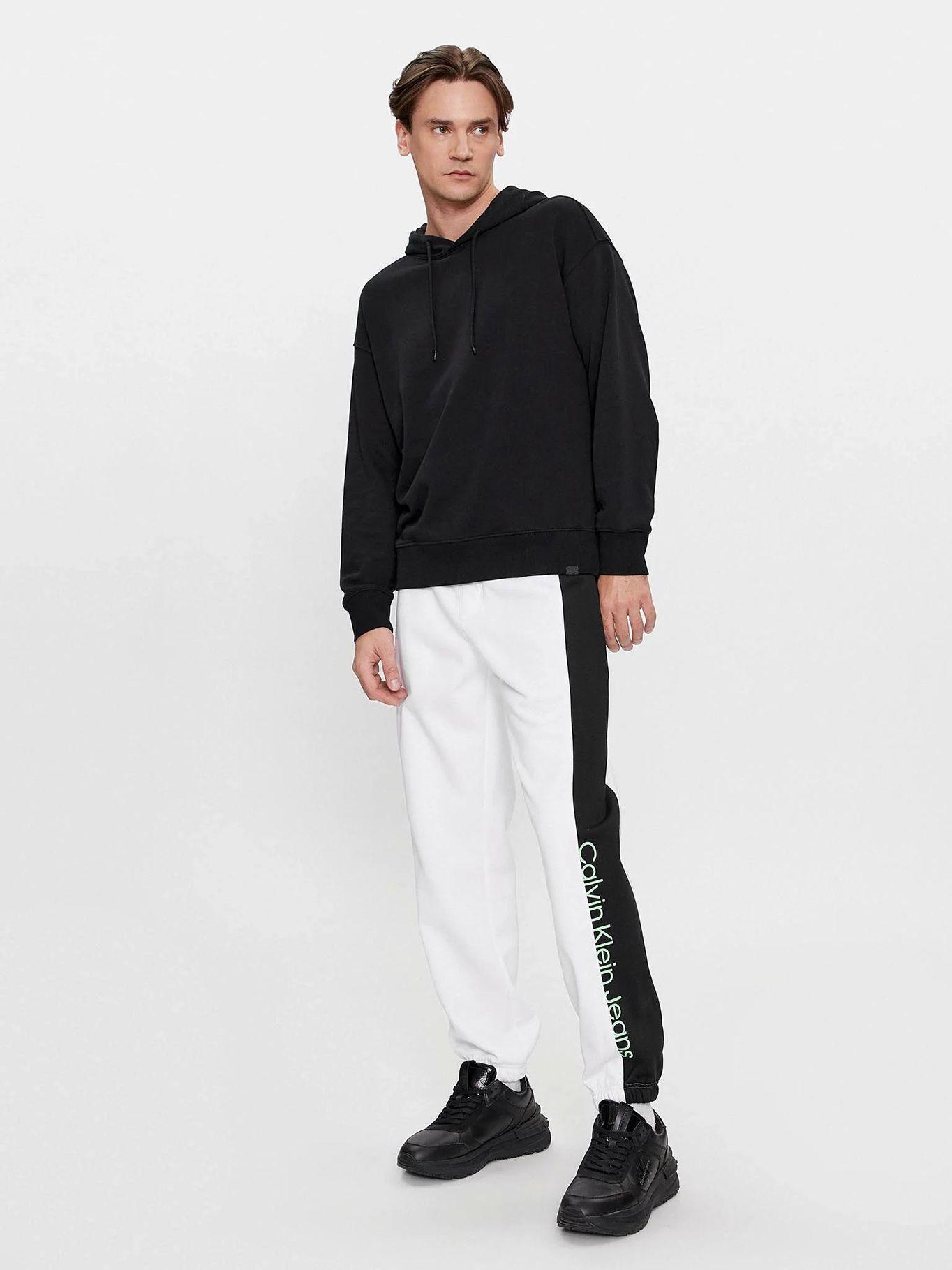 Jogger Institutional Colorblock Blanco Calvin Klein-3