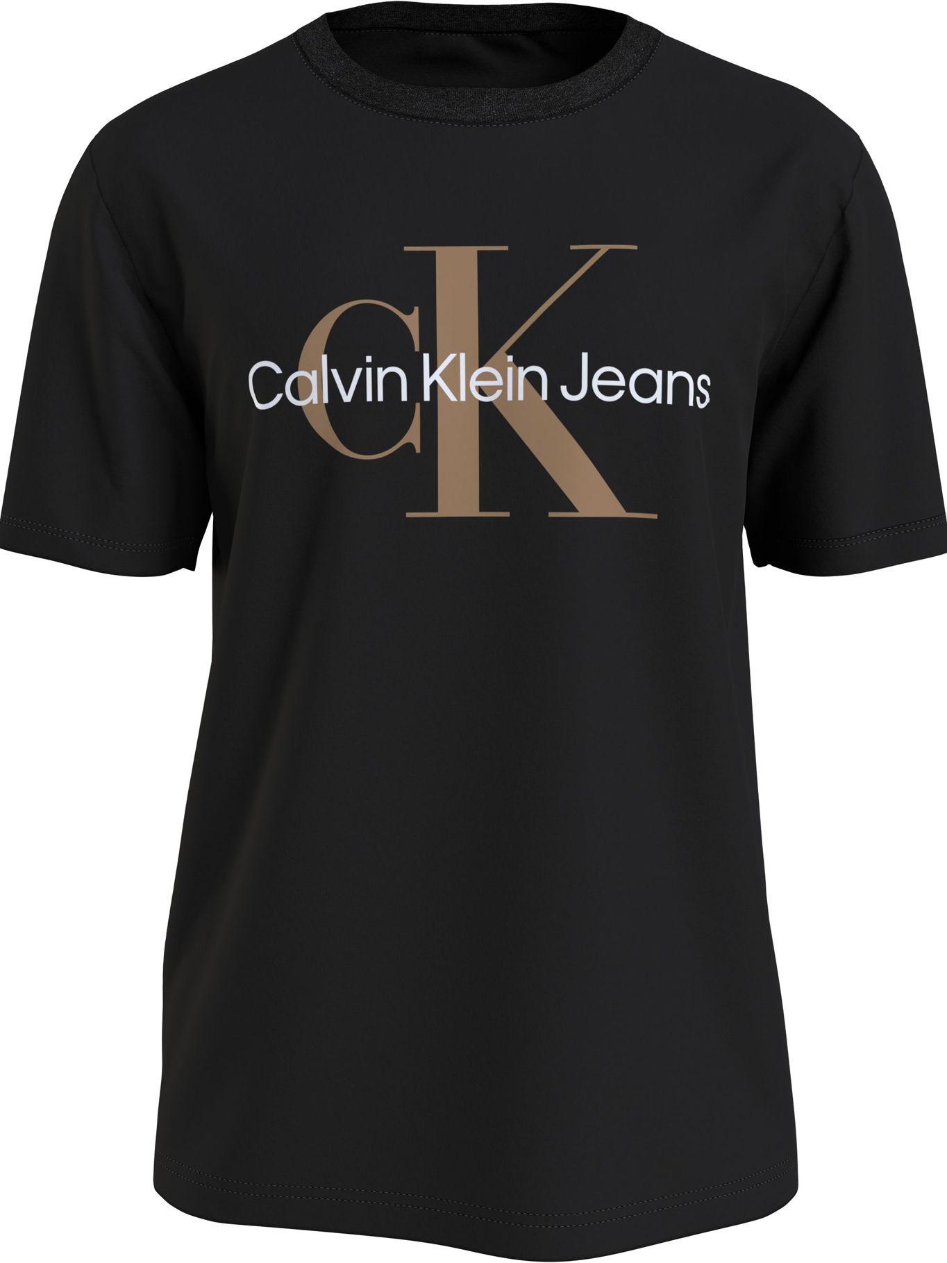 Polera Seasonal Monogram Negro 0GP Calvin Klein-0