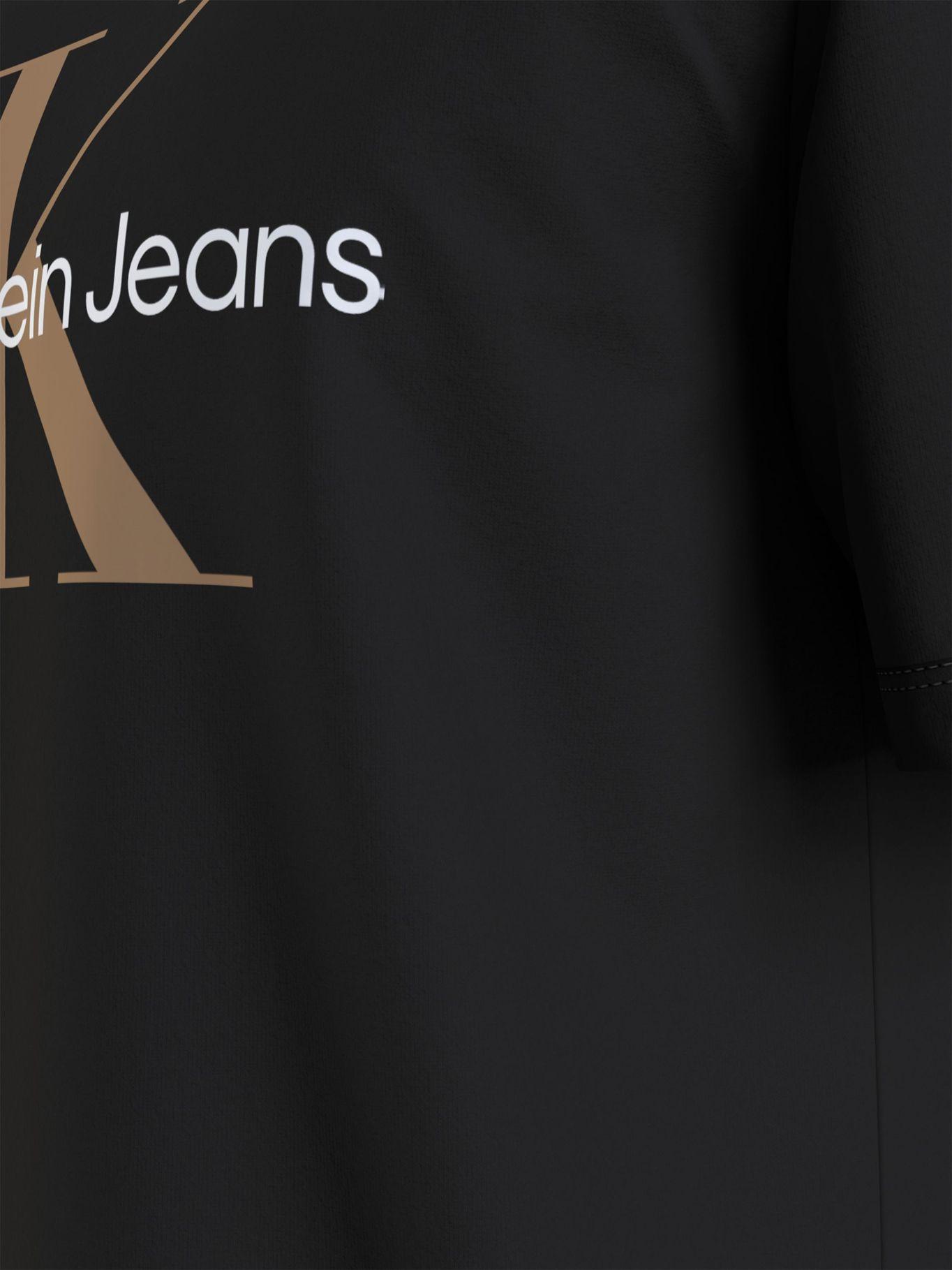 Polera Seasonal Monogram Negro 0GP Calvin Klein-4