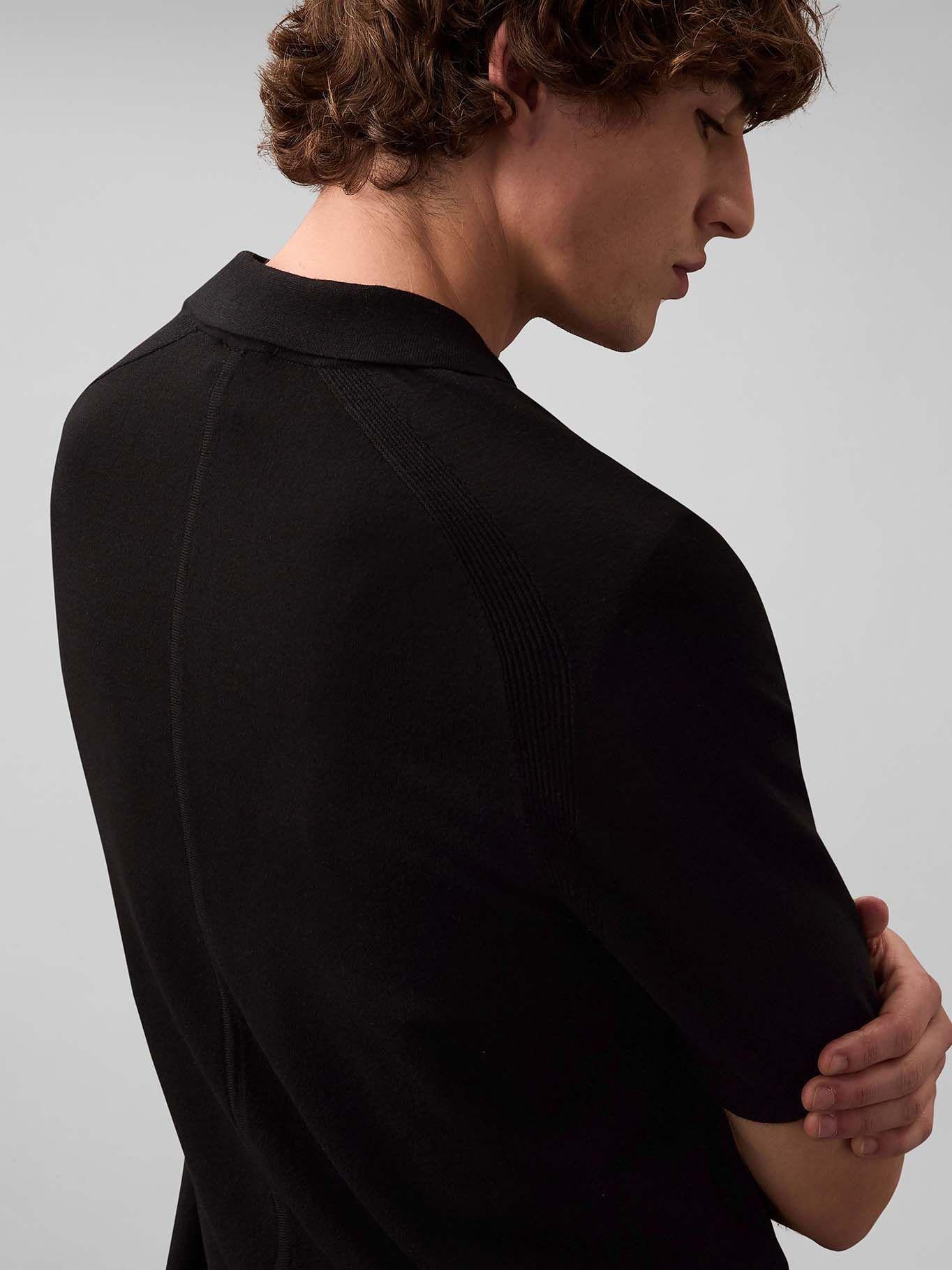 Polo Tipo Sweater Negro Calvin Klein-3