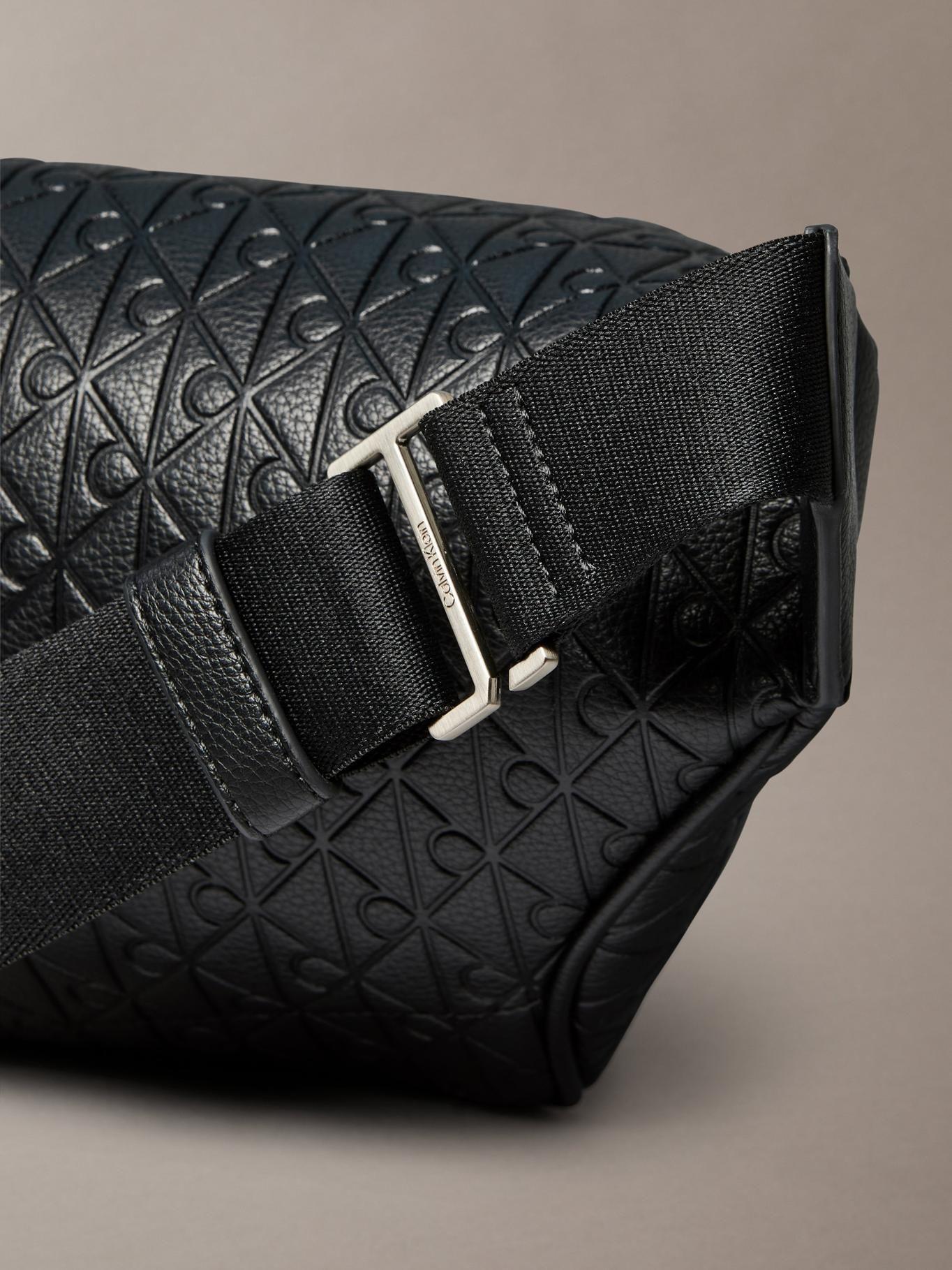 Banano Grabado En Todo El Artículo Negro Calvin Klein-3