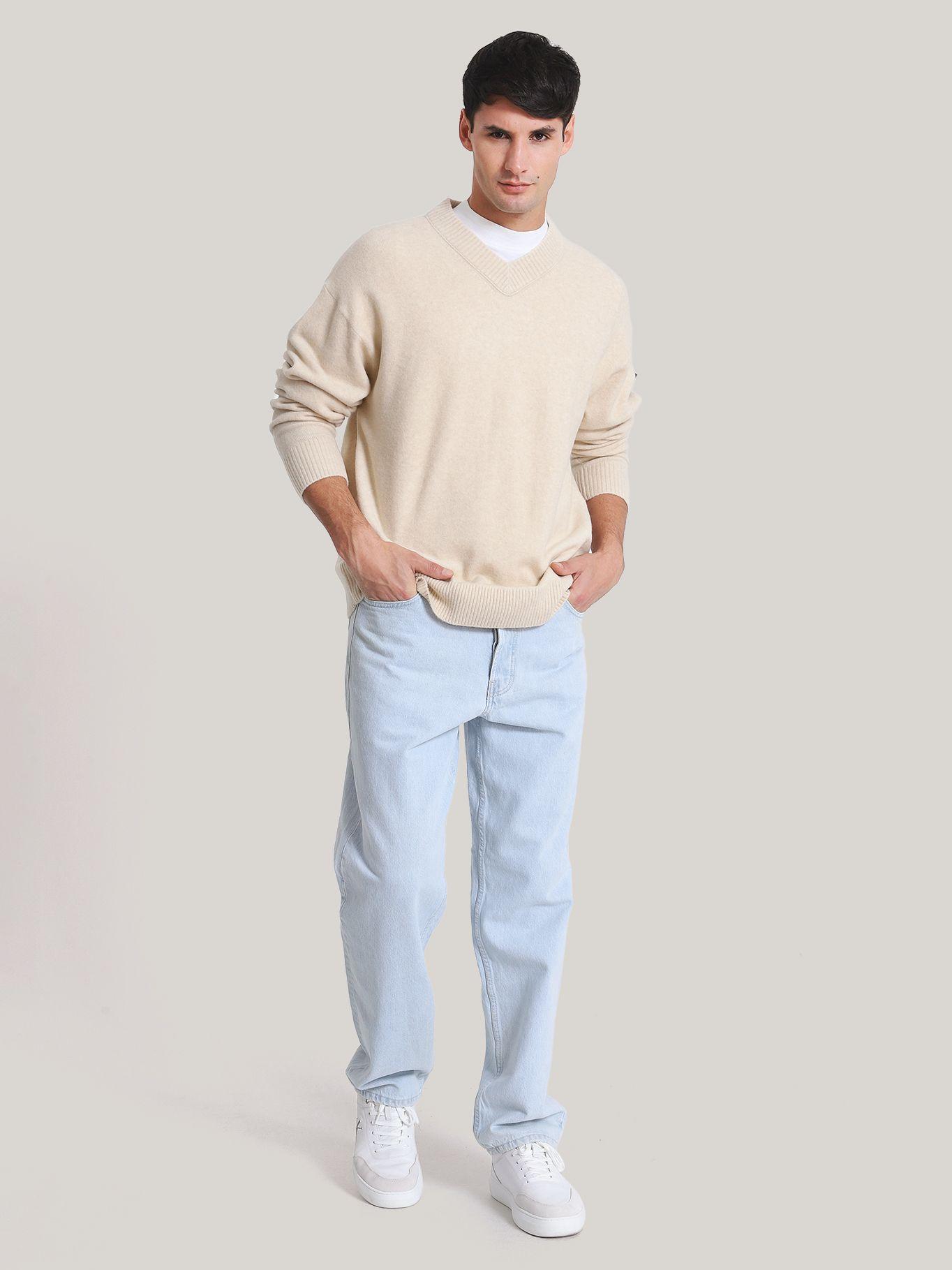 Sweater Blend Comfort Beige Calvin Klein-1