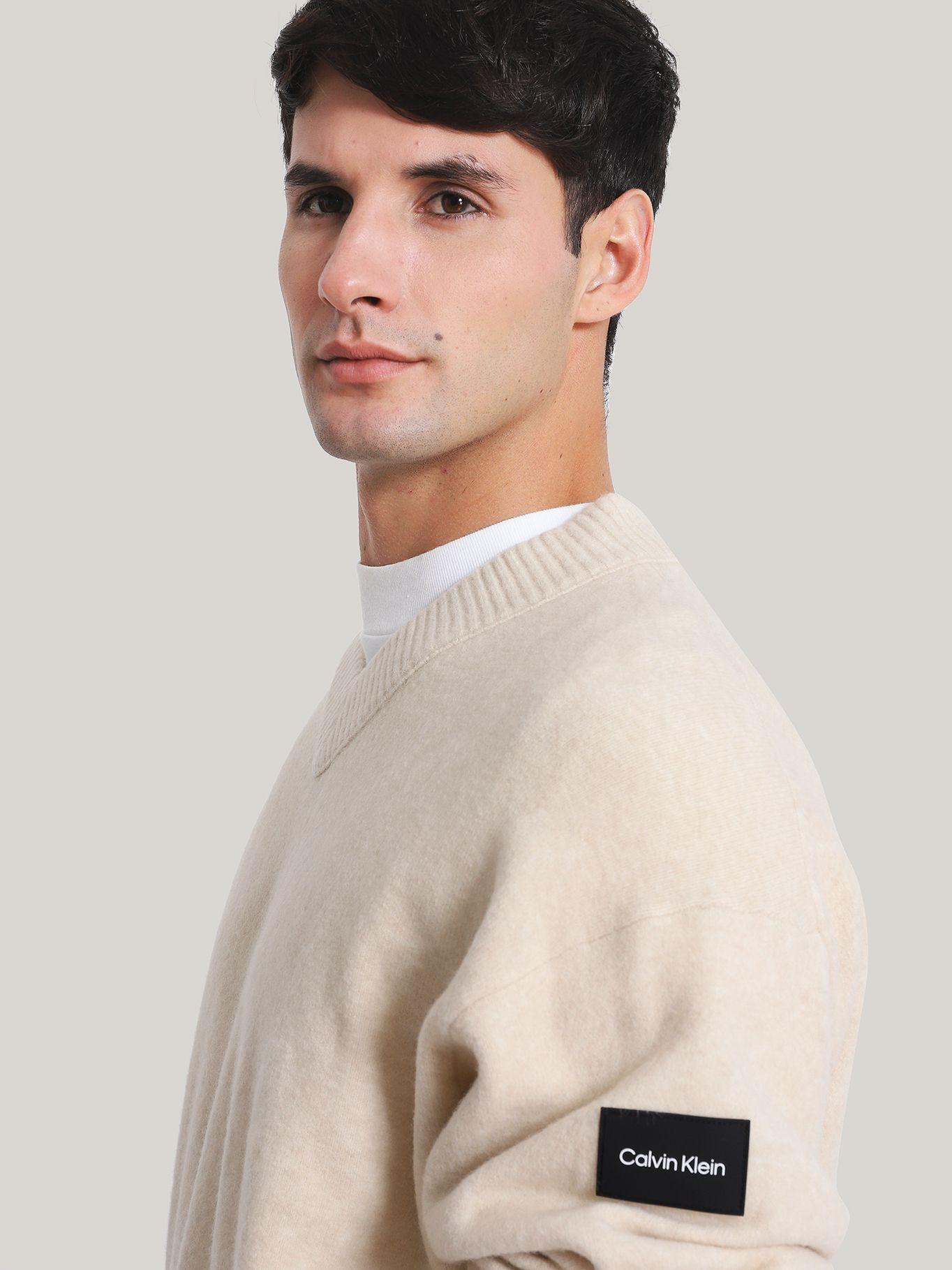Sweater Blend Comfort Beige Calvin Klein-3