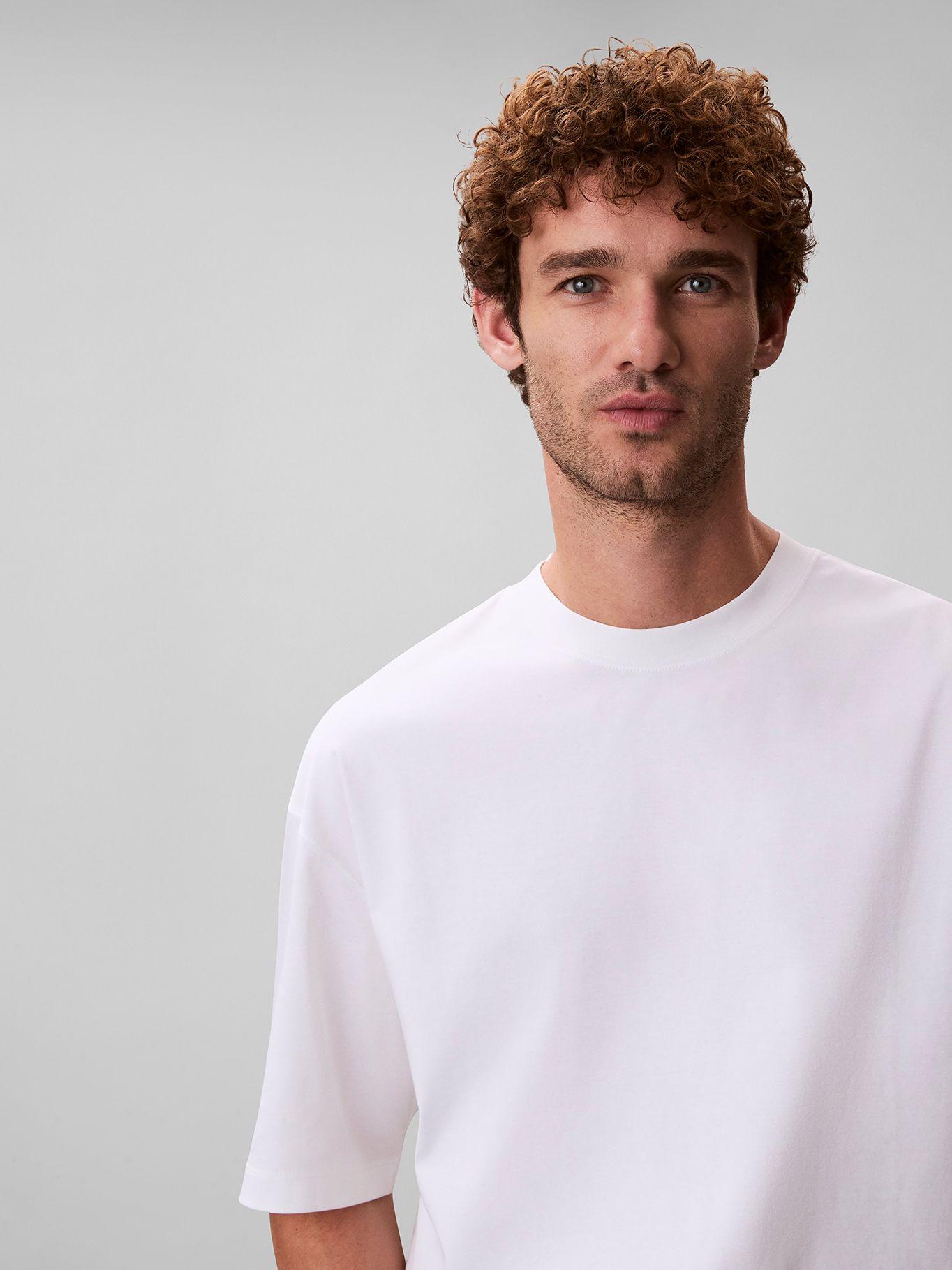 Polera Interlock Premium Blanco Calvin Klein-4