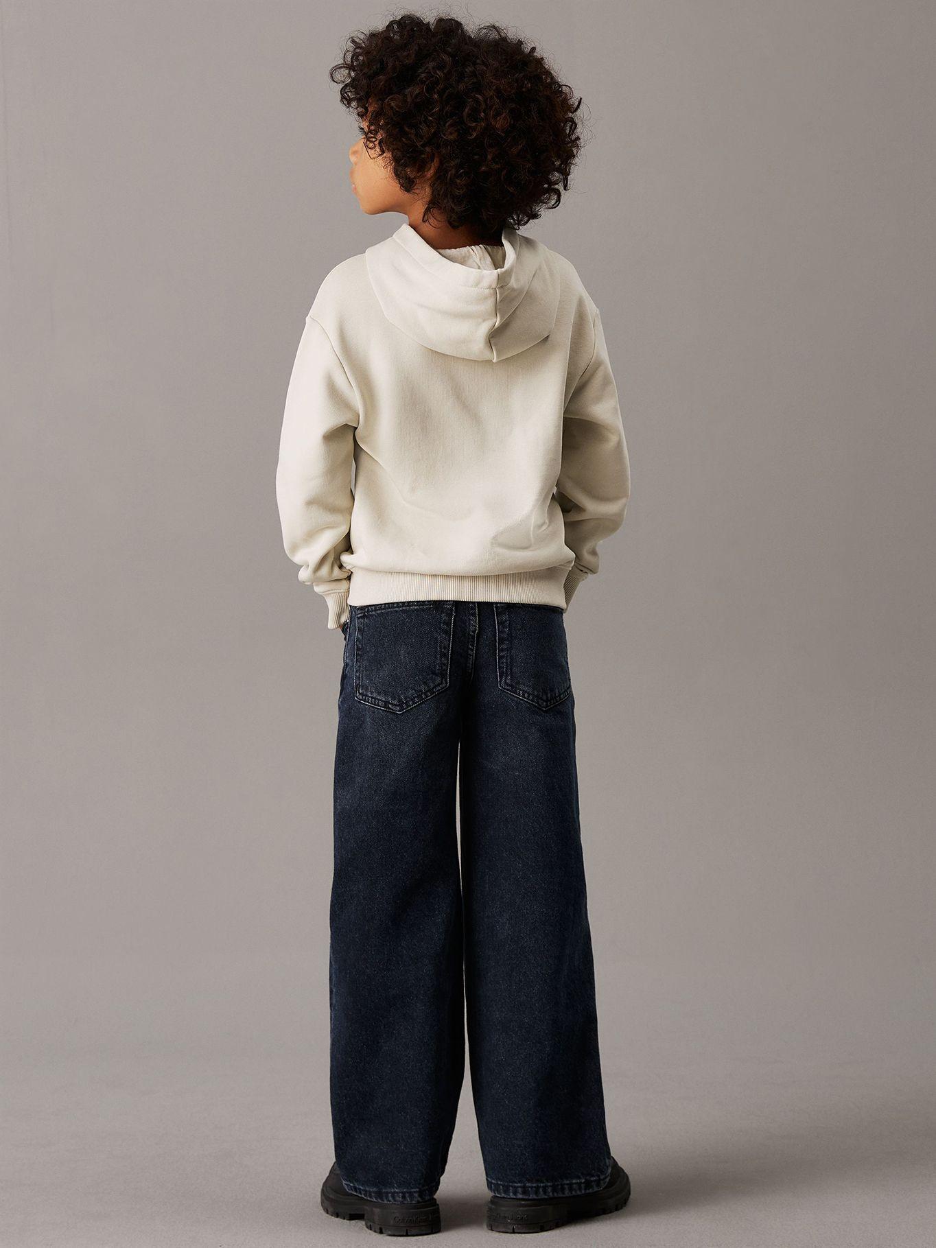 Polerón Niño City Scene Graphic Beige Calvin Klein-2
