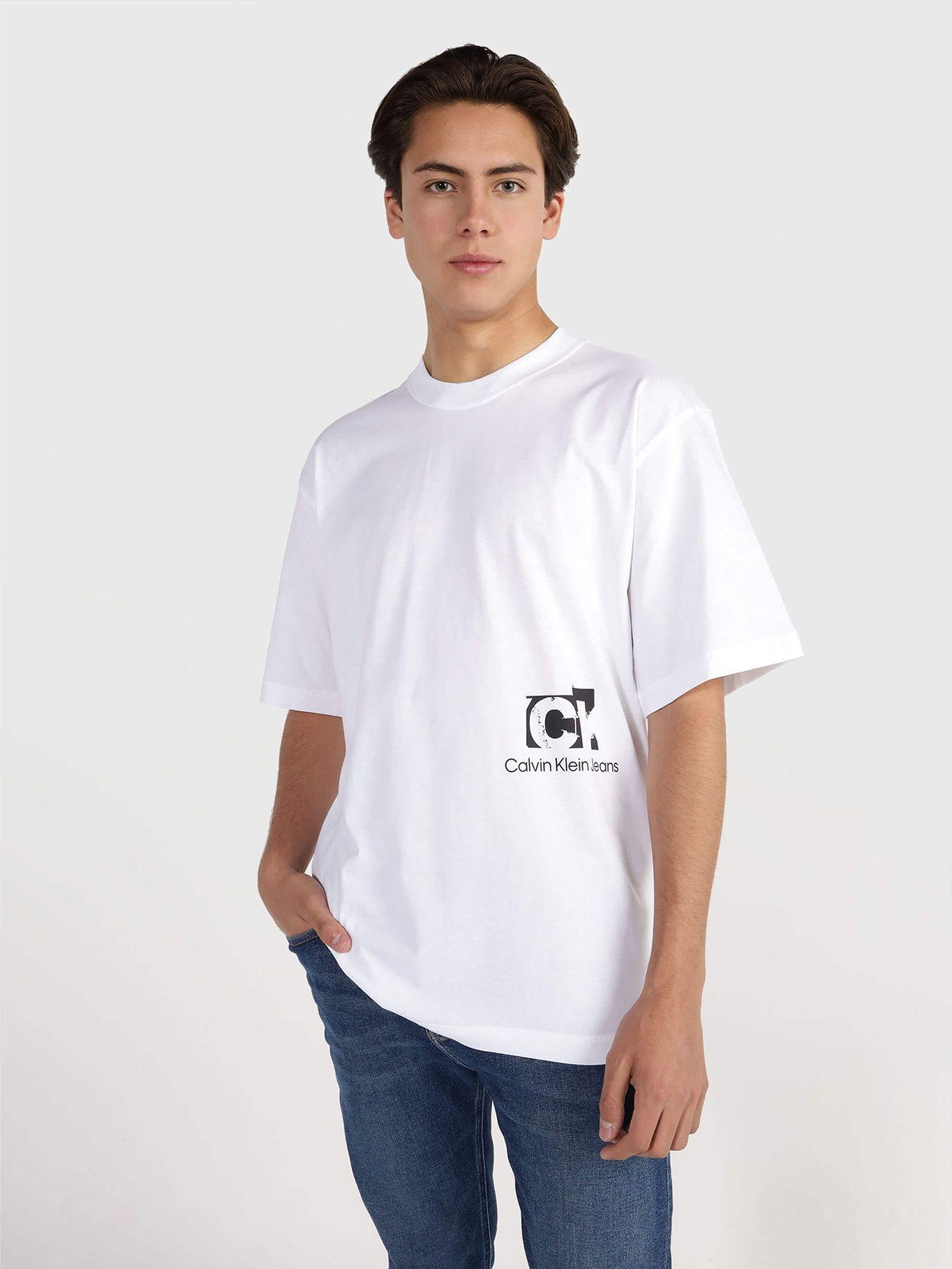 Polera Connected Layer Blanco YAF Calvin Klein-0