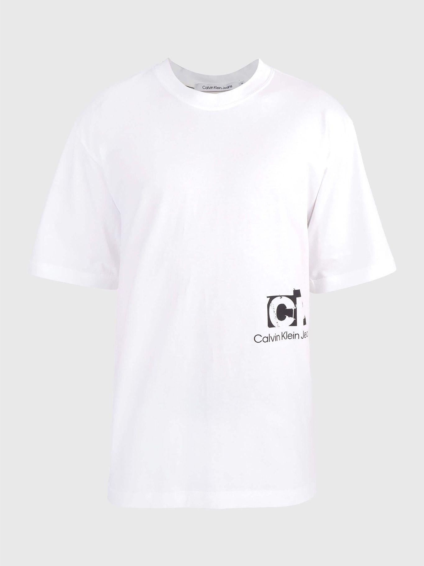 Polera Connected Layer Blanco YAF Calvin Klein-4