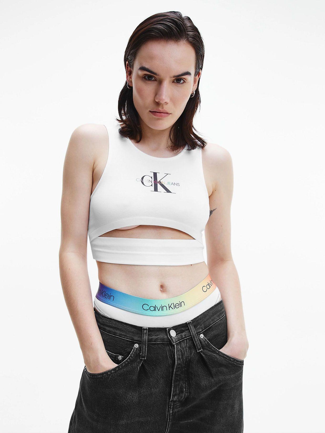 Polera Pride Milano Blanco Calvin Klein-0