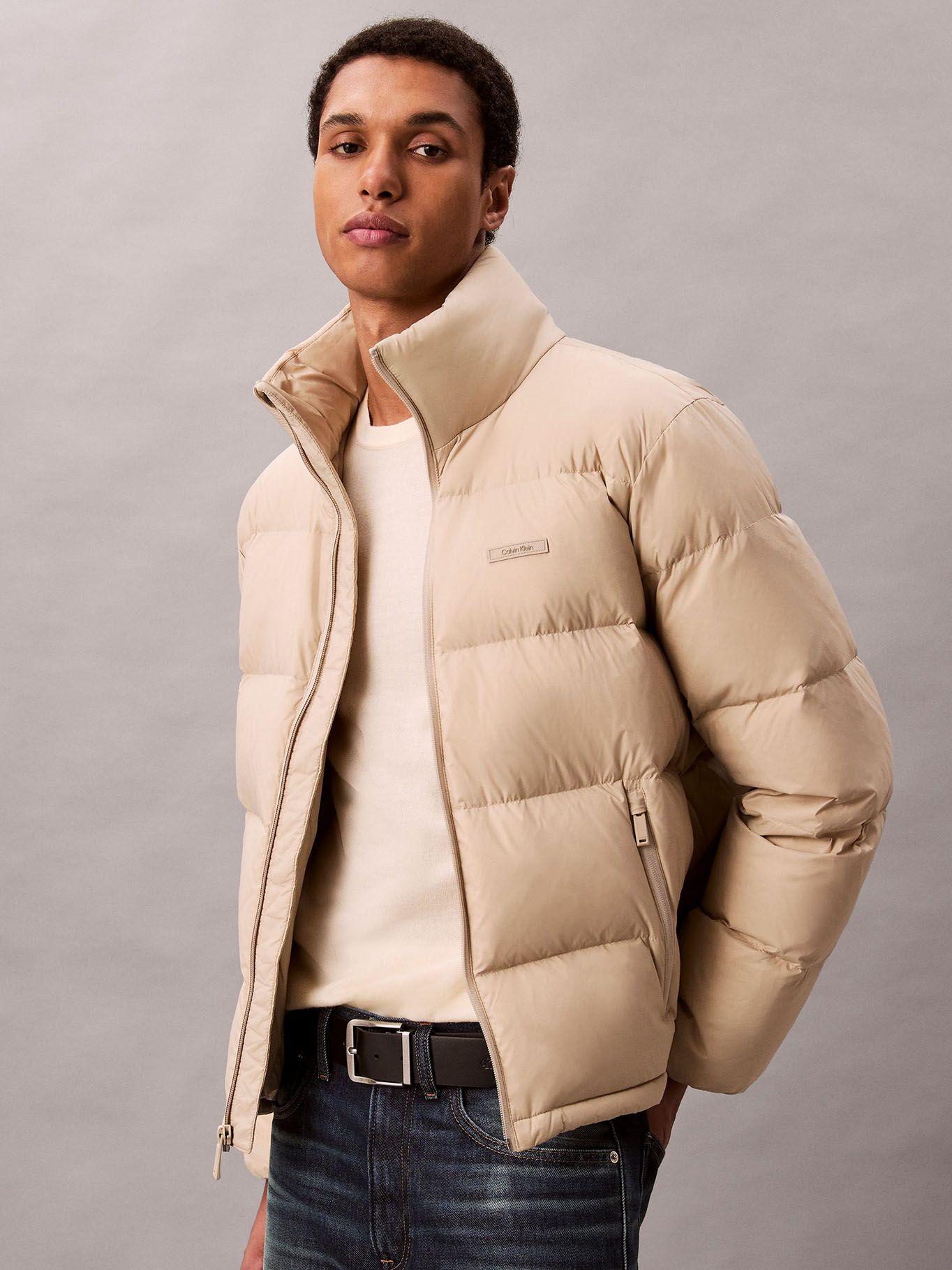Parka con Sellado Térmico Beige Calvin Klein-3