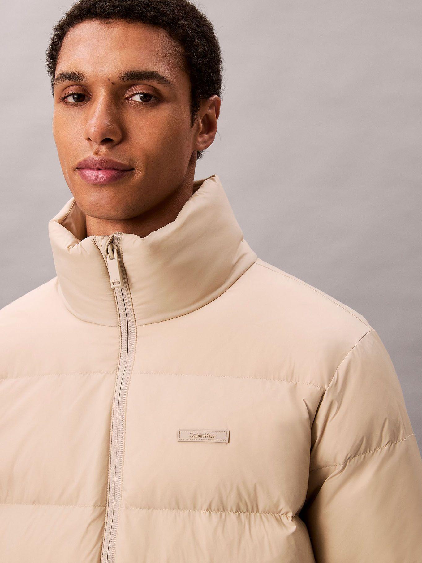 Parka con Sellado Térmico Beige Calvin Klein-4