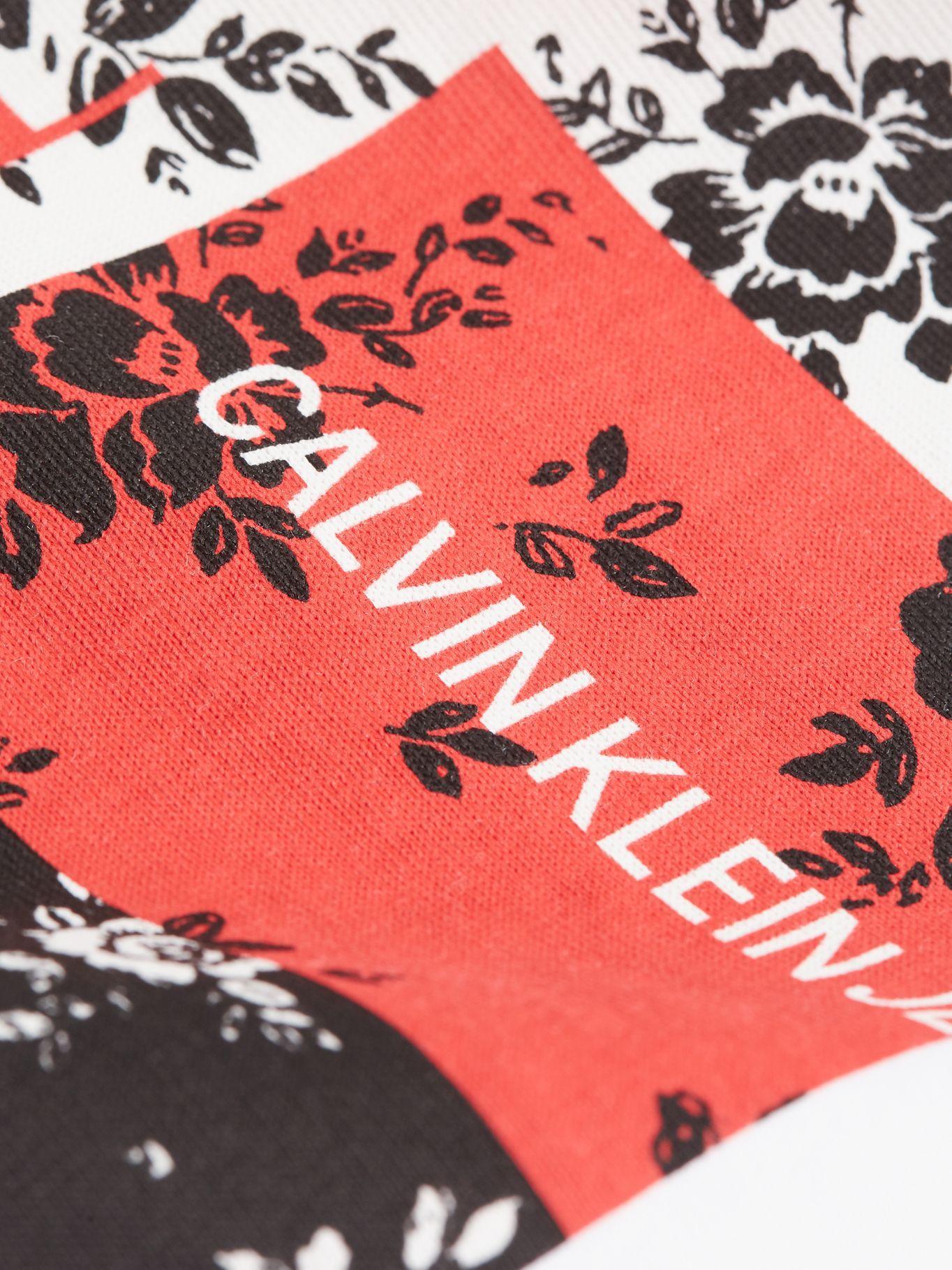 Polera Print Mixed Blanco Calvin Klein-4