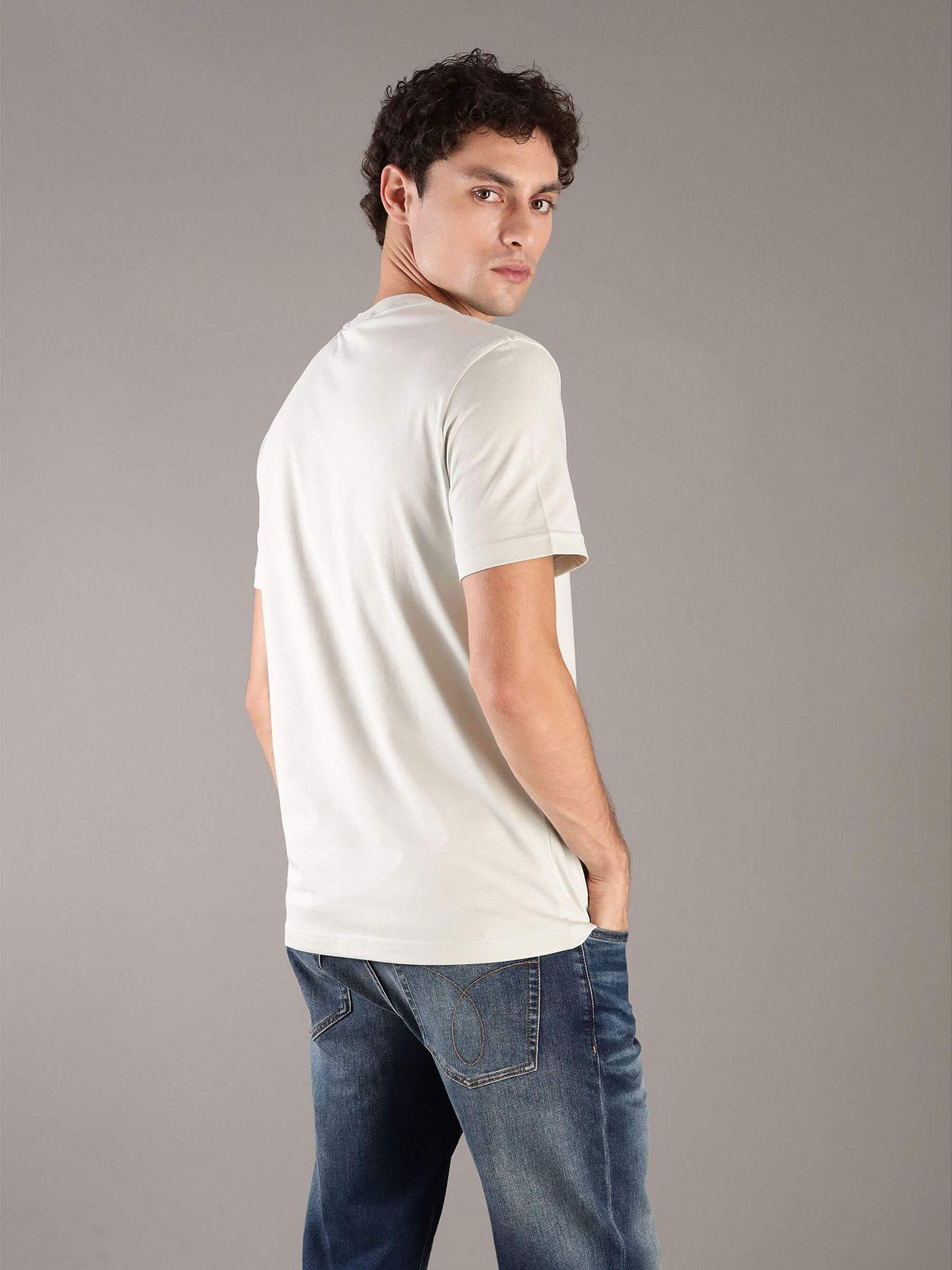 Polera con Monograma Difuminado Verde Calvin Klein-2