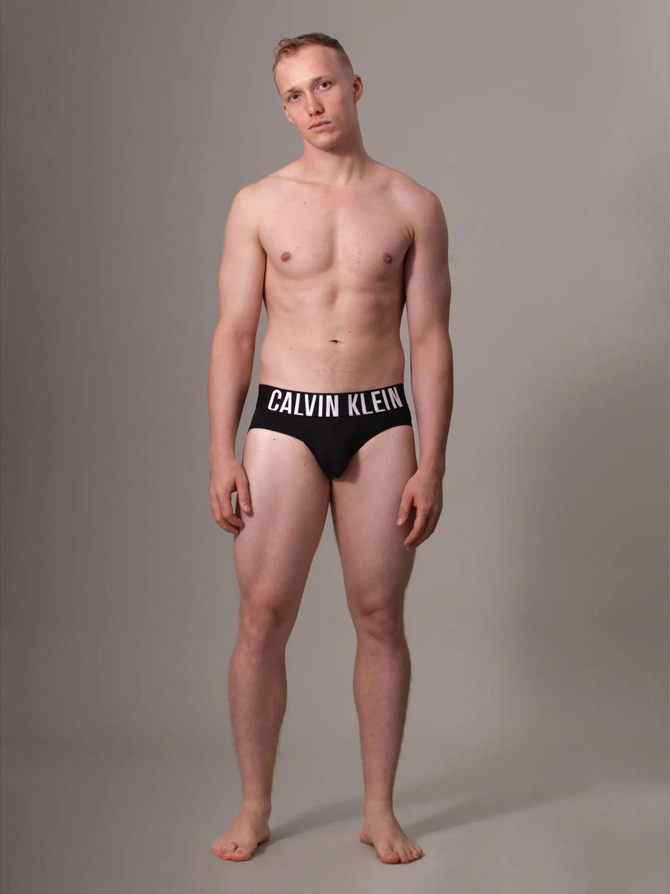 Pack de 3 Slips Intense Power Negro Calvin Klein-2