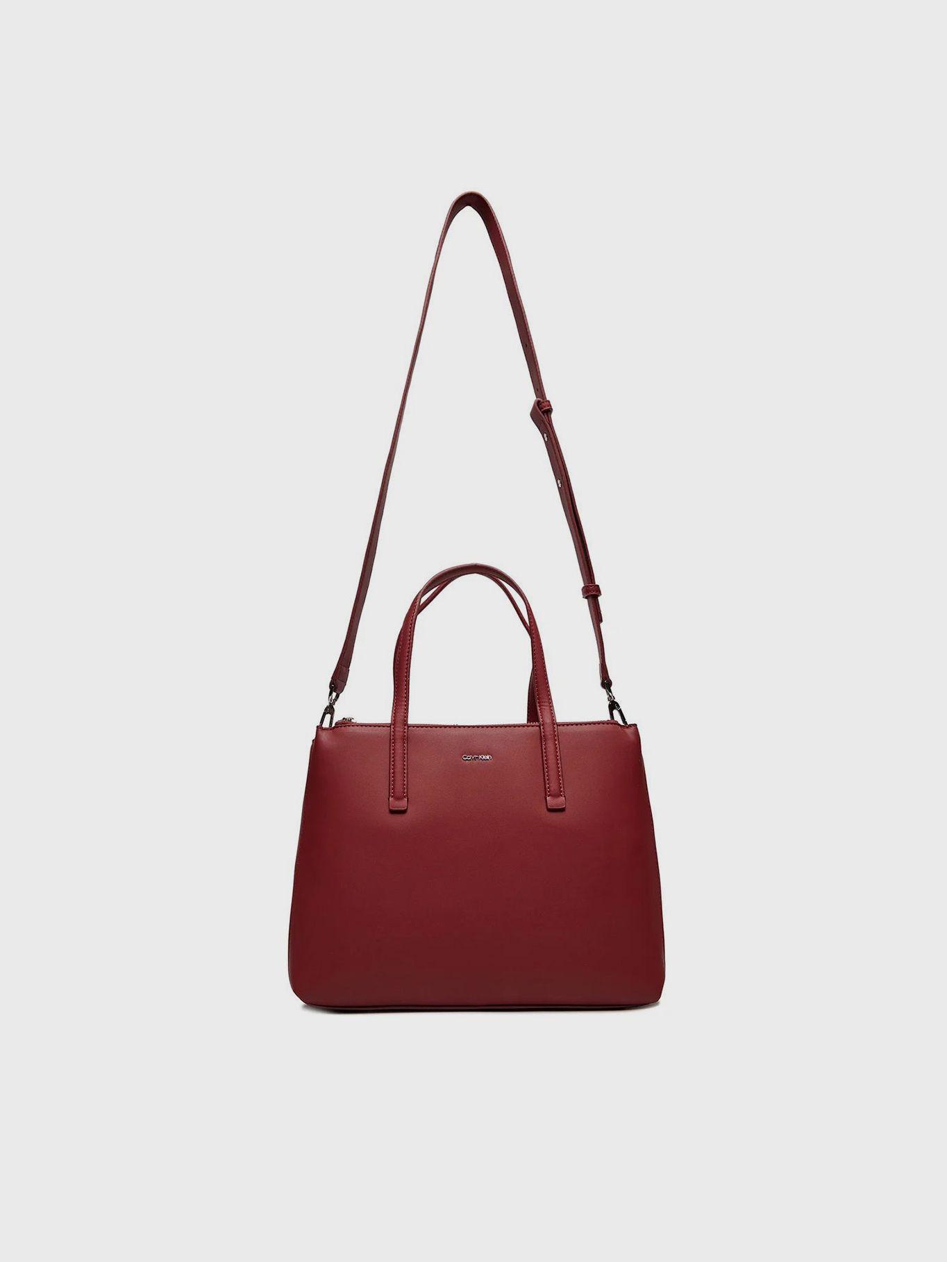 Cartera Tote Ck Must Rojo Calvin Klein-4
