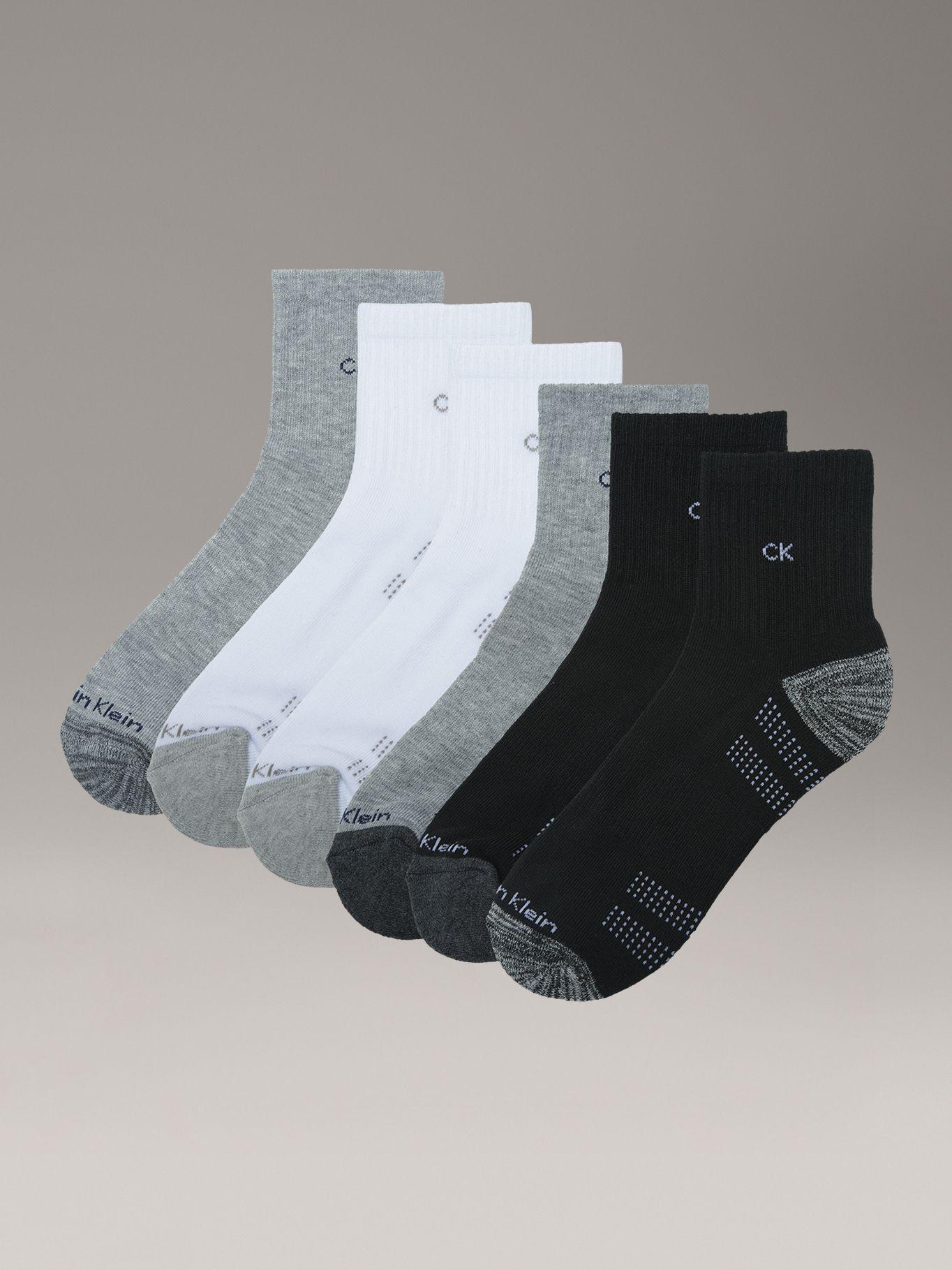 Pack 6 Calcetines Cushion High Multicolor Calvin Klein-0