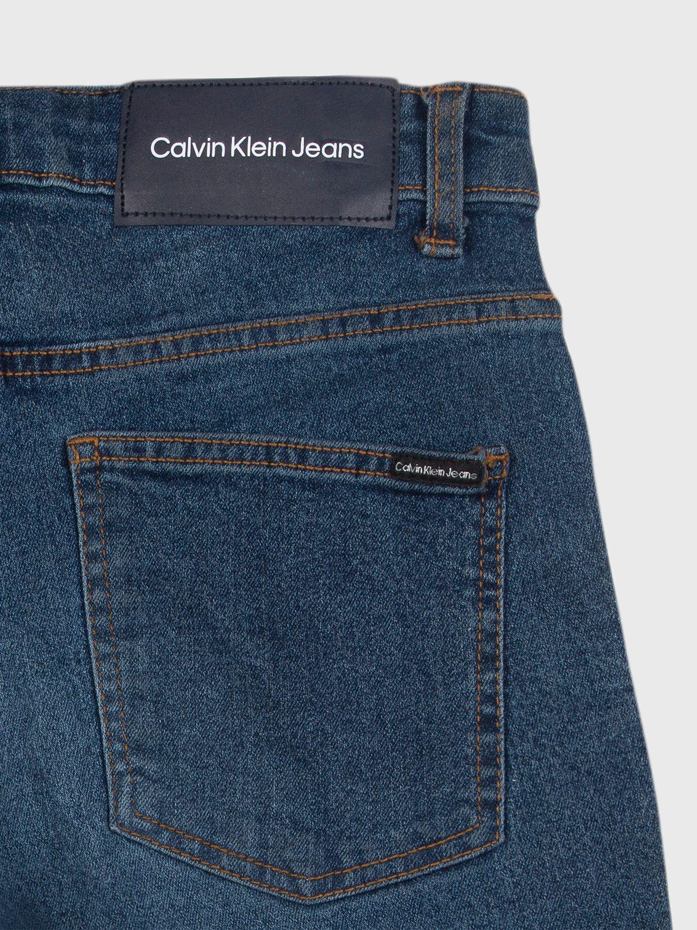 Short Niño Denim 462 Azul Calvin Klein-3