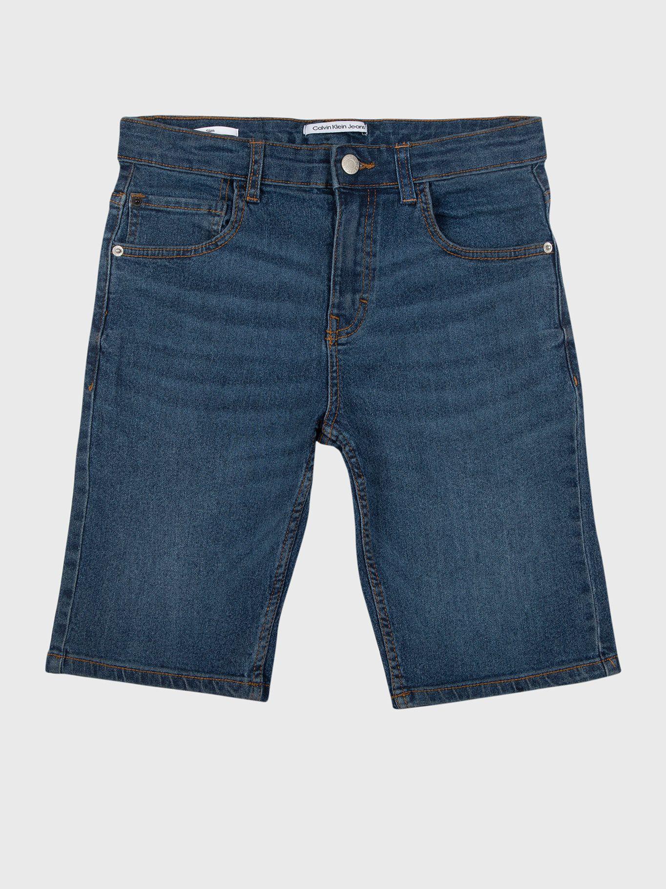 Short Niño Denim 462 Azul Calvin Klein-0