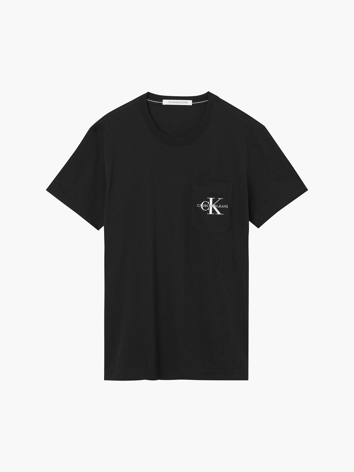 Polera Embroidery Pocket Negro Calvin Klein-4