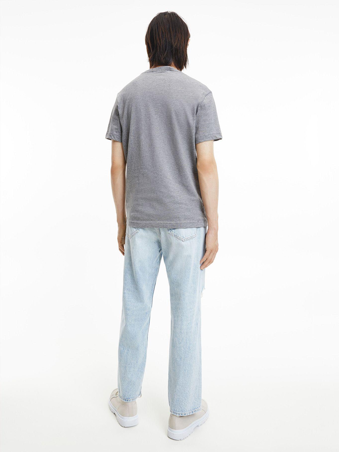 Polera Core Institutional Gris Calvin Klein-2