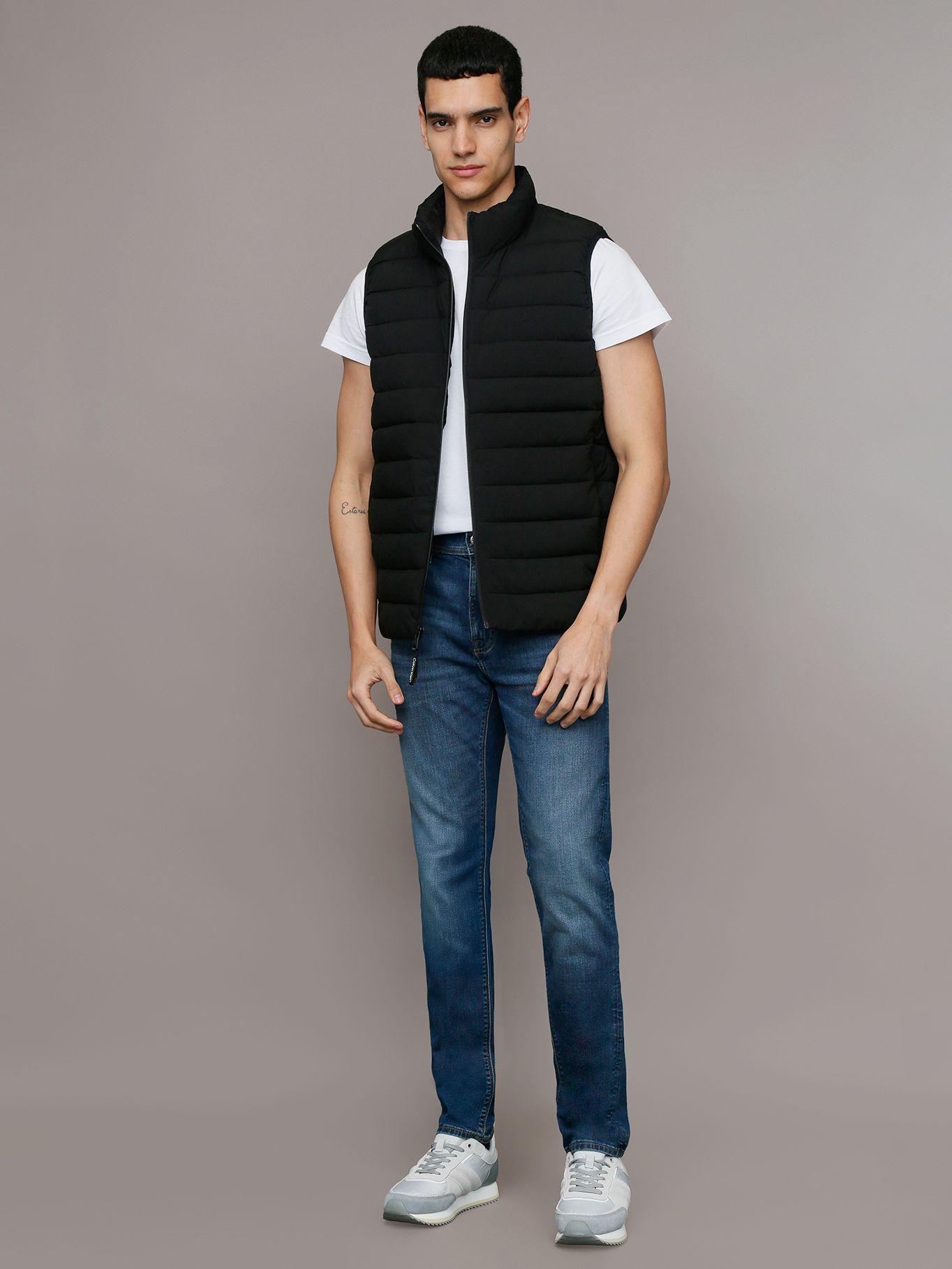 Chaqueta Vest Acolchada Negro Calvin Klein-1